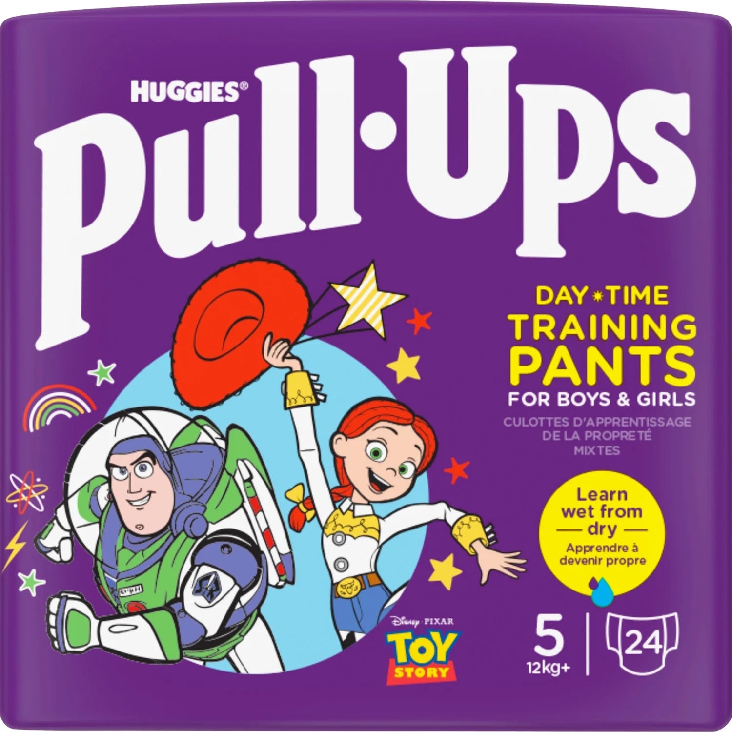 Pull-ups 24 culottes d'apprentissage taille 5