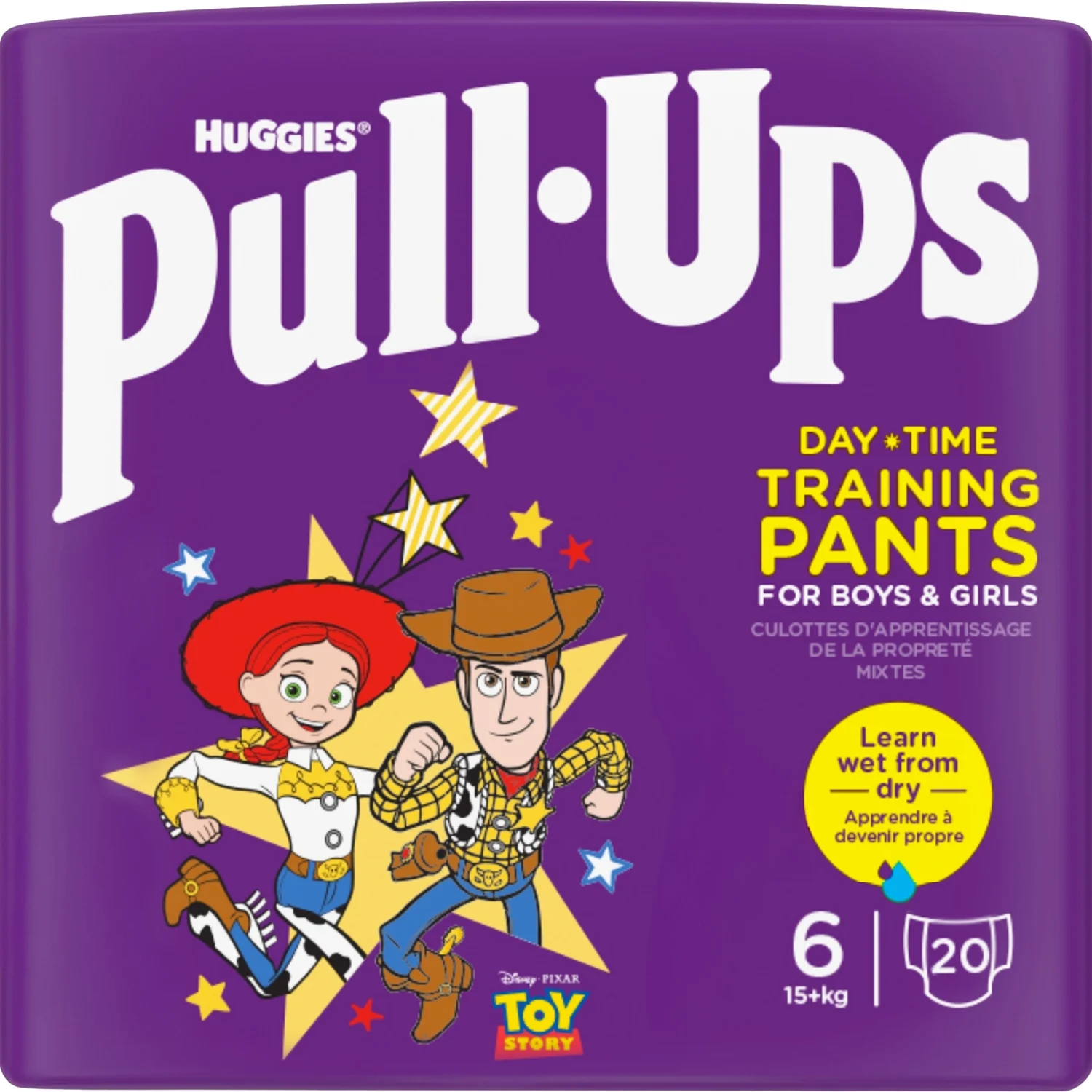 Pull-ups 20 culottes d'apprentissage taille 6