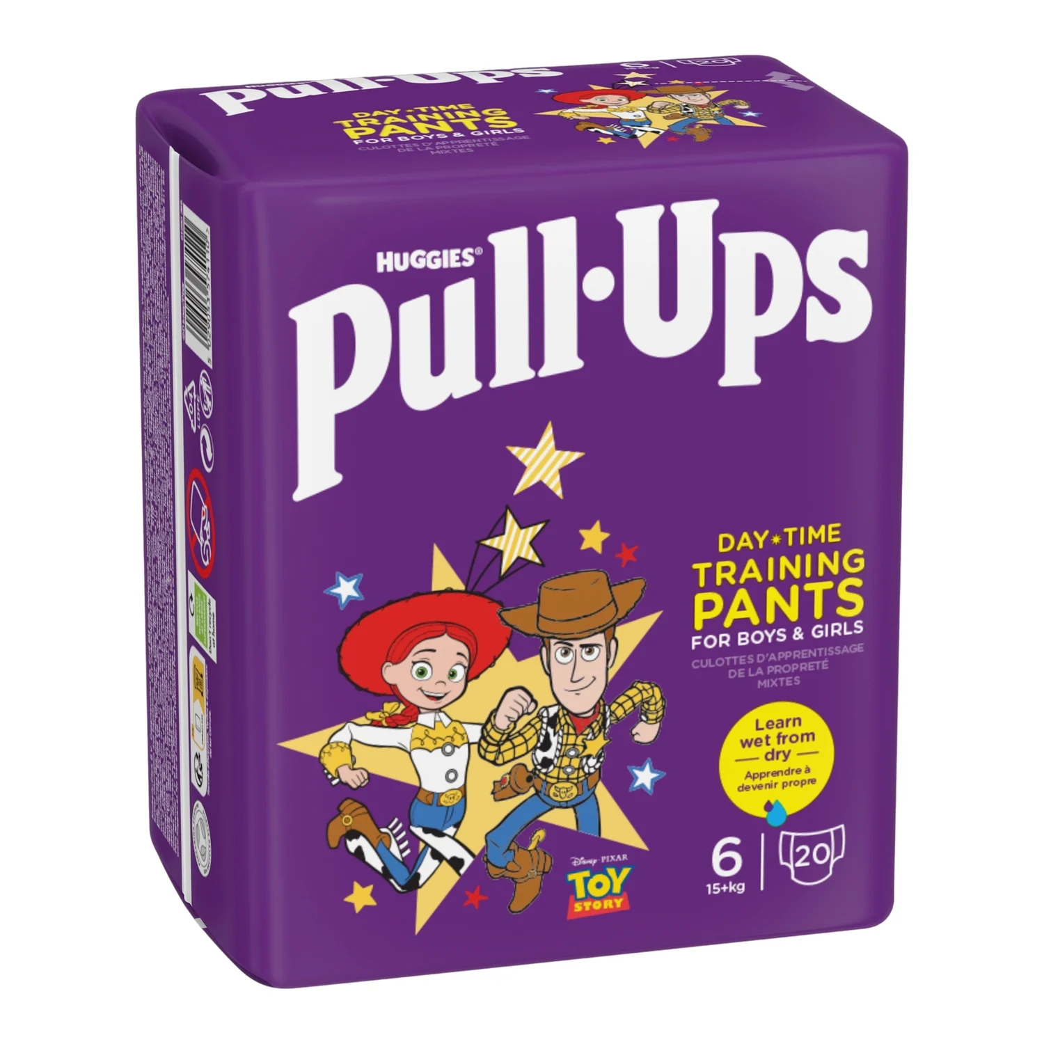 Pull-ups 20 culottes d'apprentissage taille 6