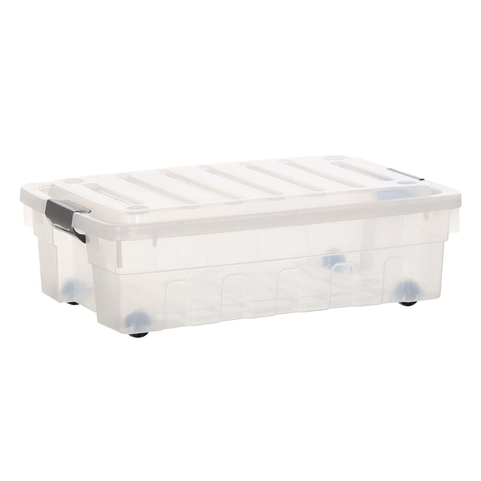 Boite de rangement à roulettes 30L