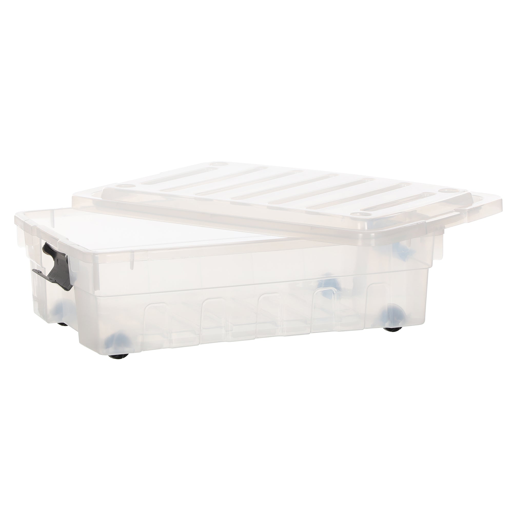Boite de rangement à roulettes 30L