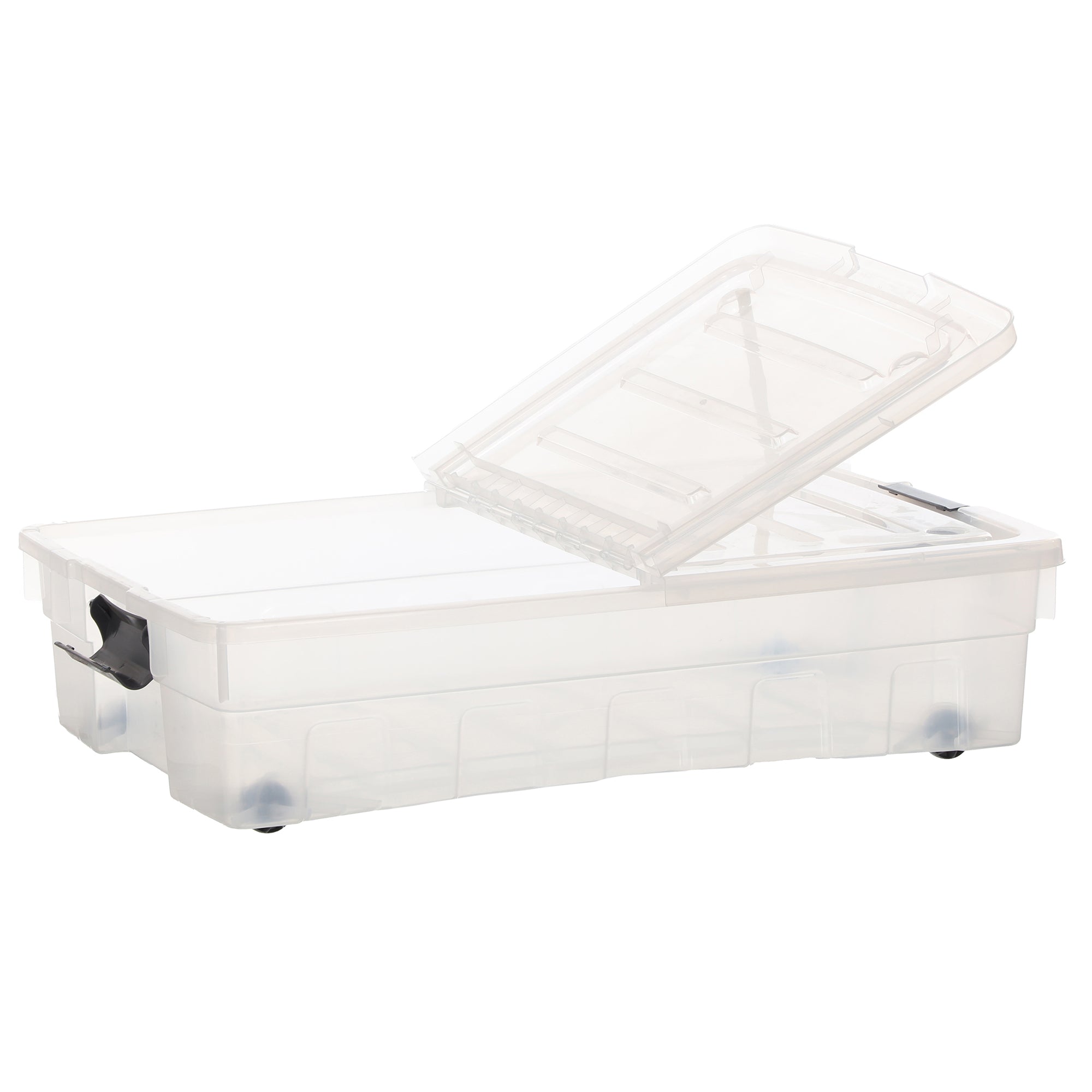 Boite de rangement à roulettes 60L