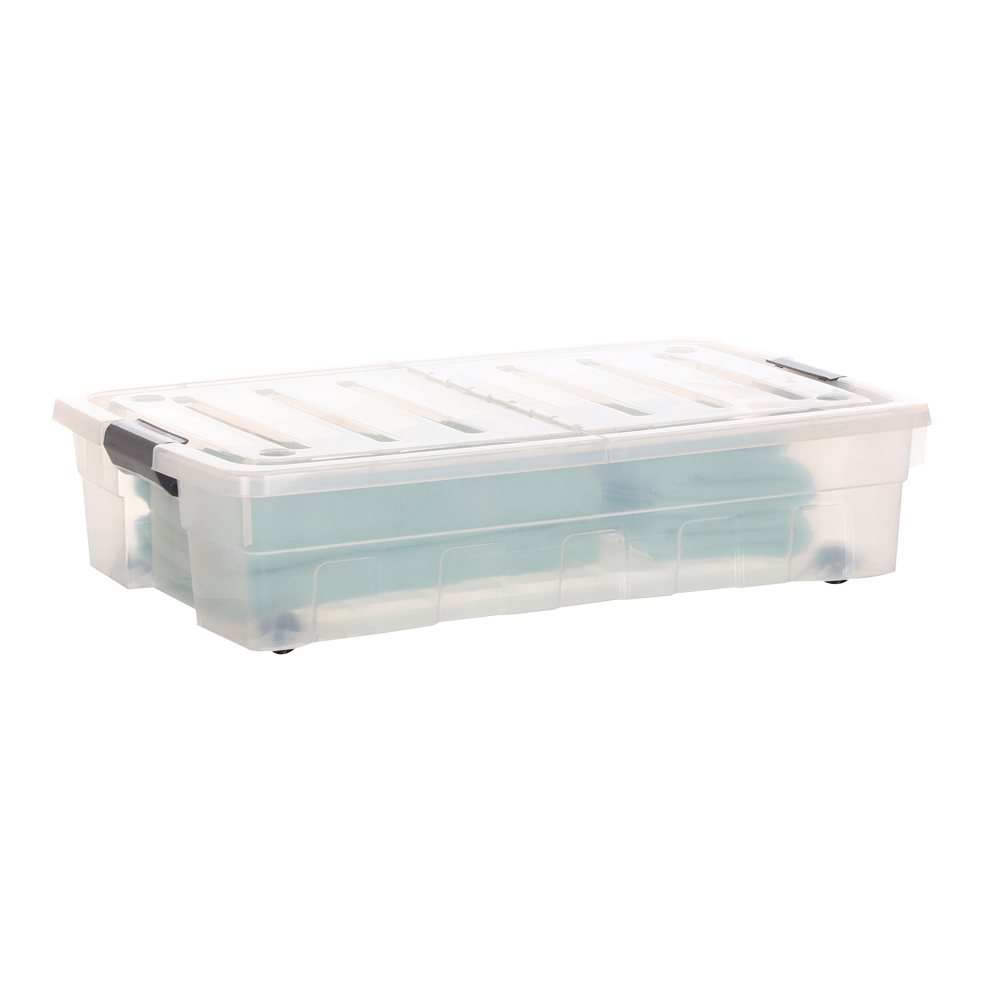 Boite de rangement à roulettes 60L