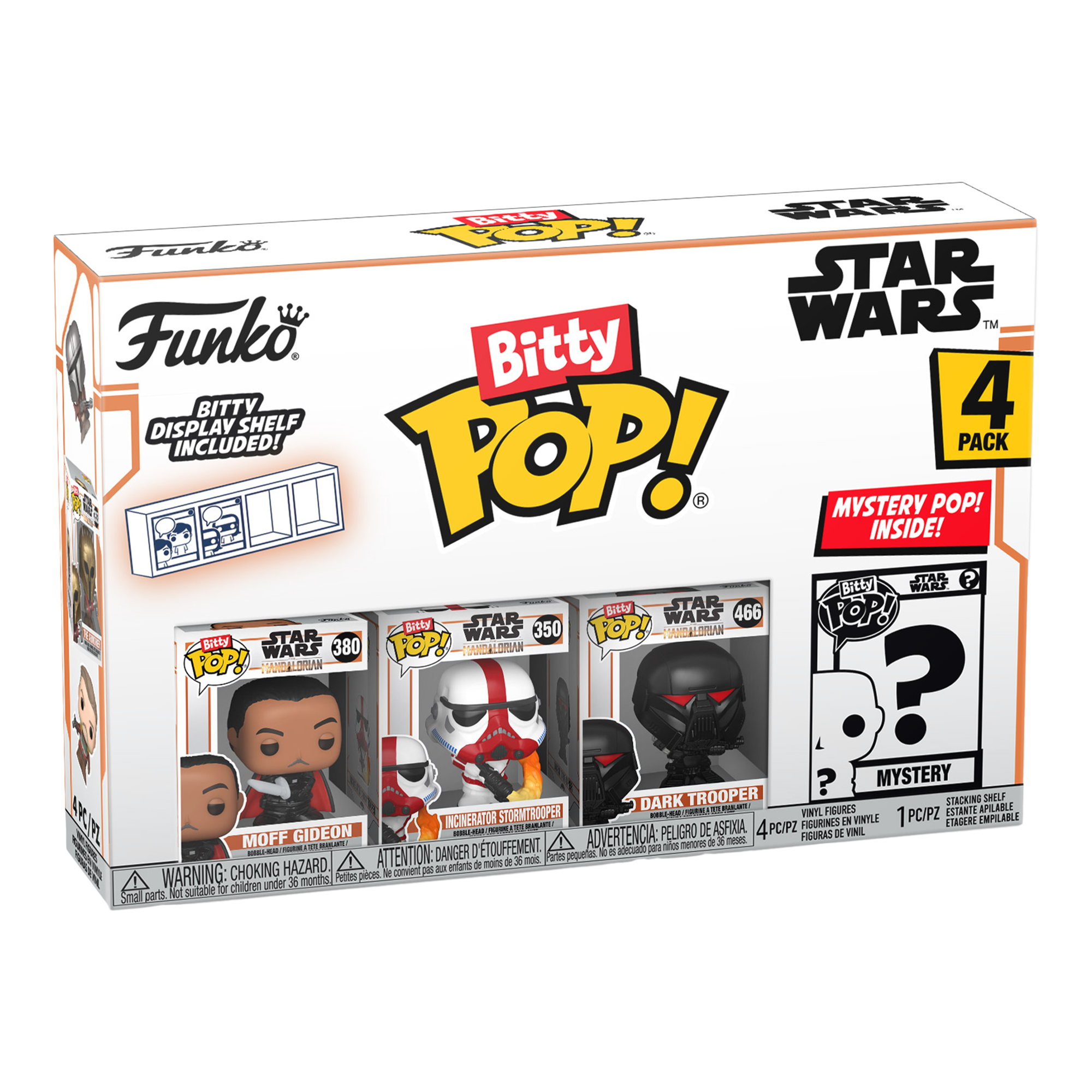 Figurine POP Mandalorian - Moff Gideon 4 figurines