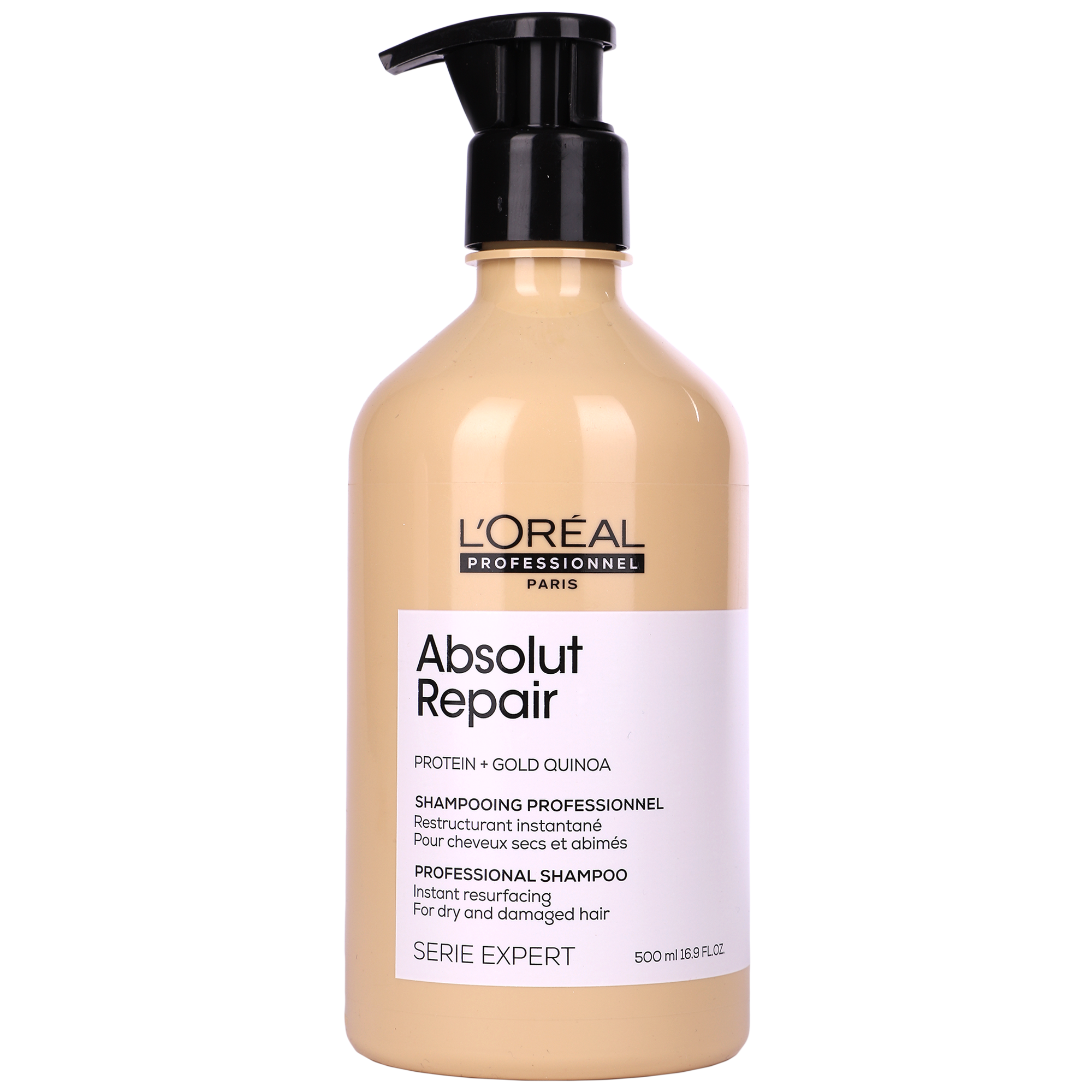 Shampoing absolut repair gold quin