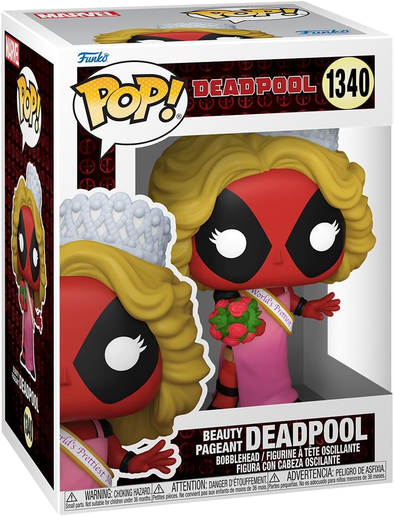 Figurine Pop Marvel : Deadpool - Beauty Pageant