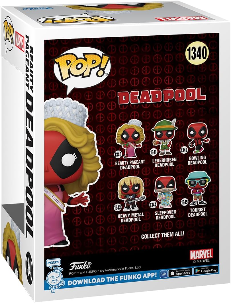 Figurine Pop Marvel : Deadpool - Beauty Pageant