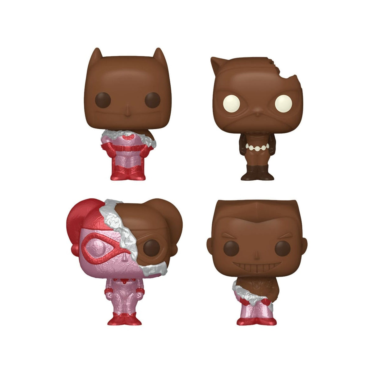 Pack de 4 figurines Pocket POP Batman