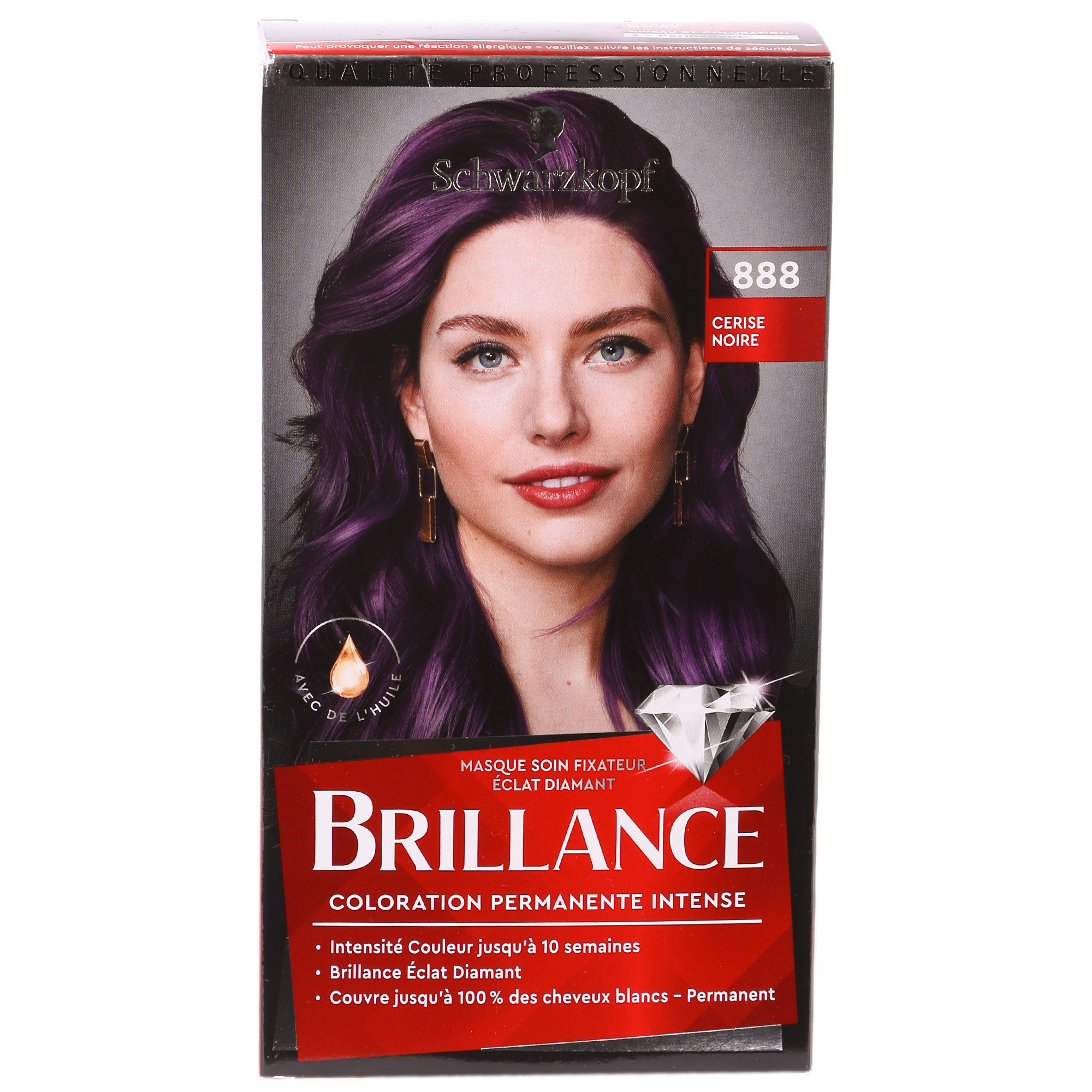 Coloration 888 cerise noire