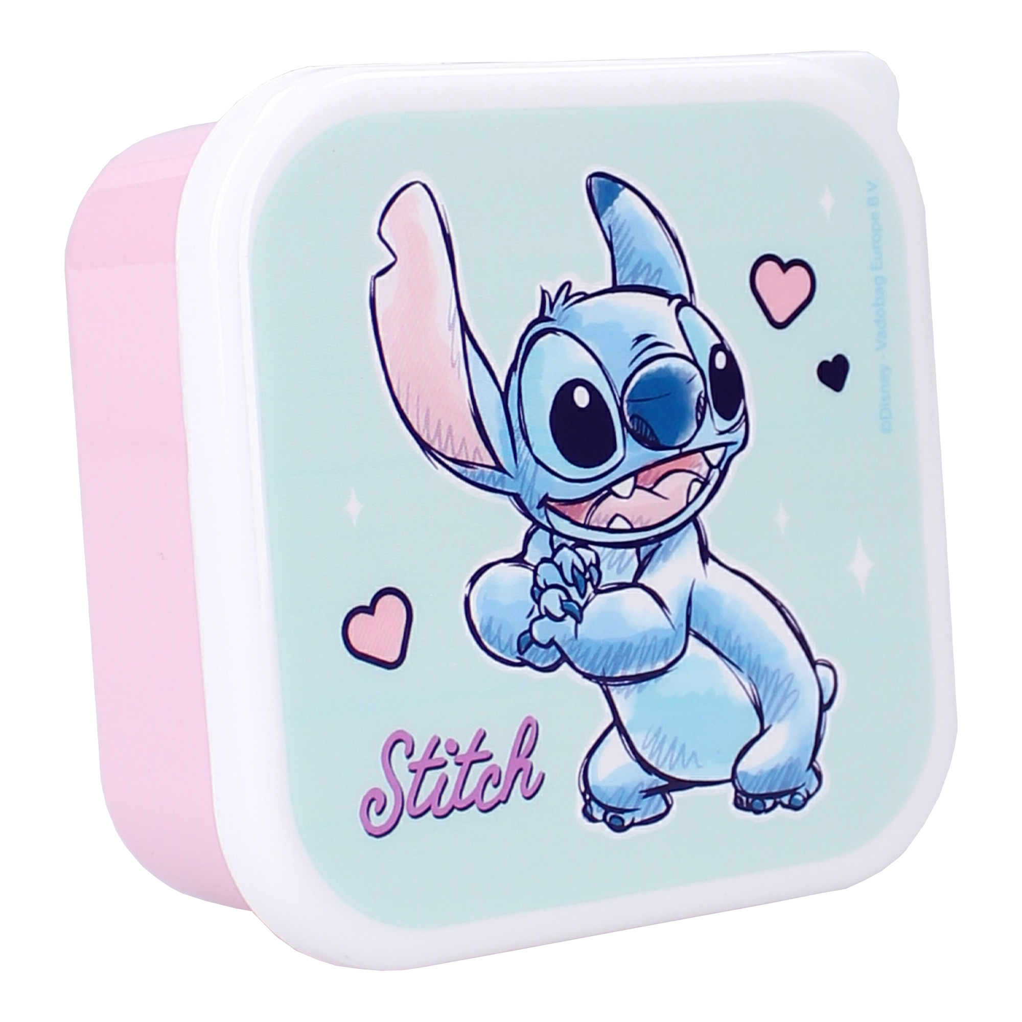 Stitch 3 boîtes à gouter empilable
