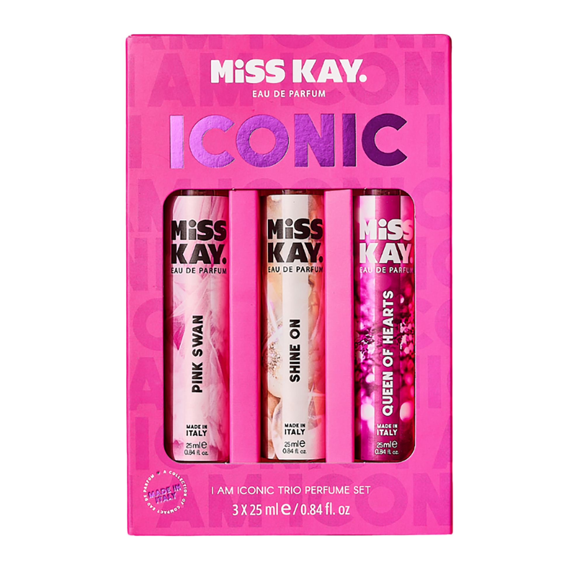 Ensemble coffret 3 eaux de parfum Iconic