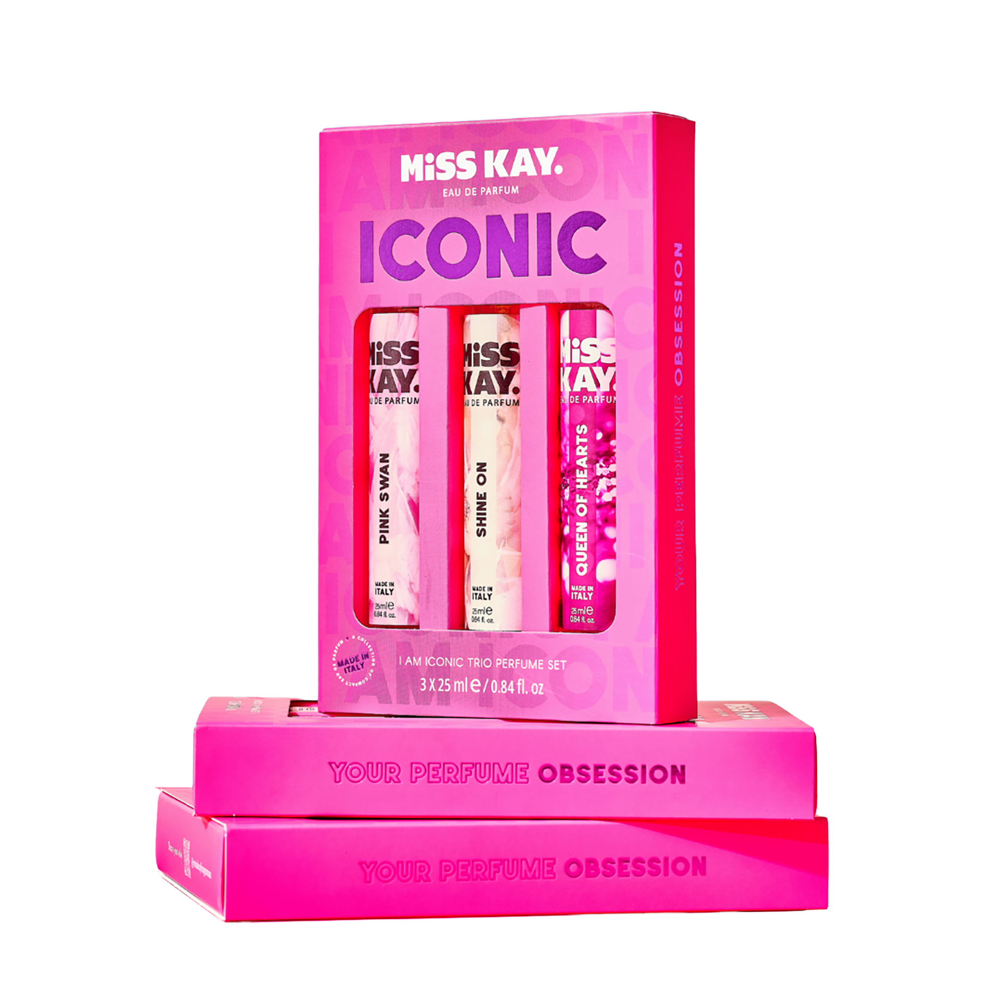 Ensemble coffret 3 eaux de parfum Iconic