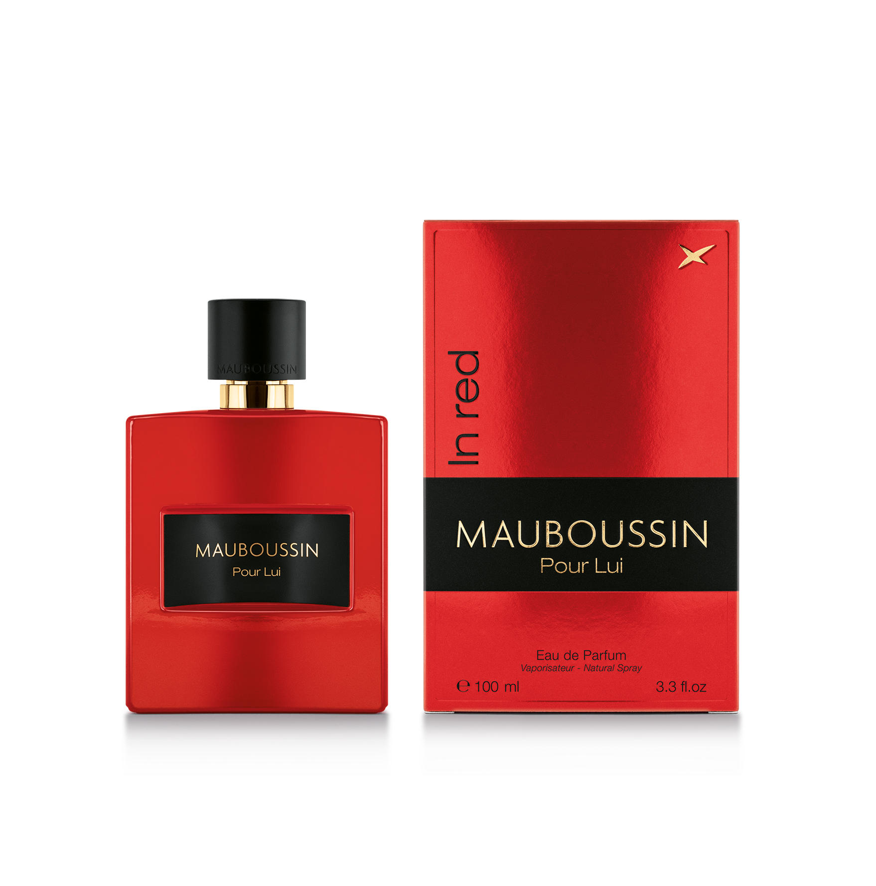 Eau de parfum In Red pour lui Mauboussin