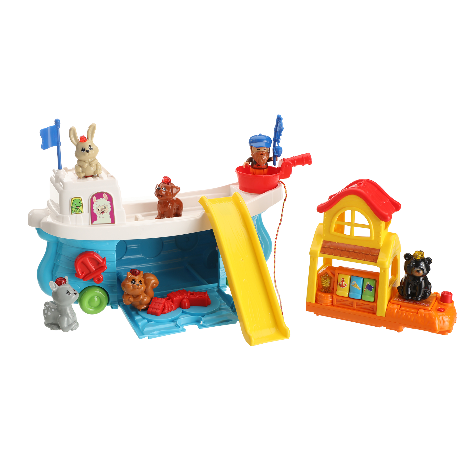 Tut Tut Animo, Super Bateau Toboggan
