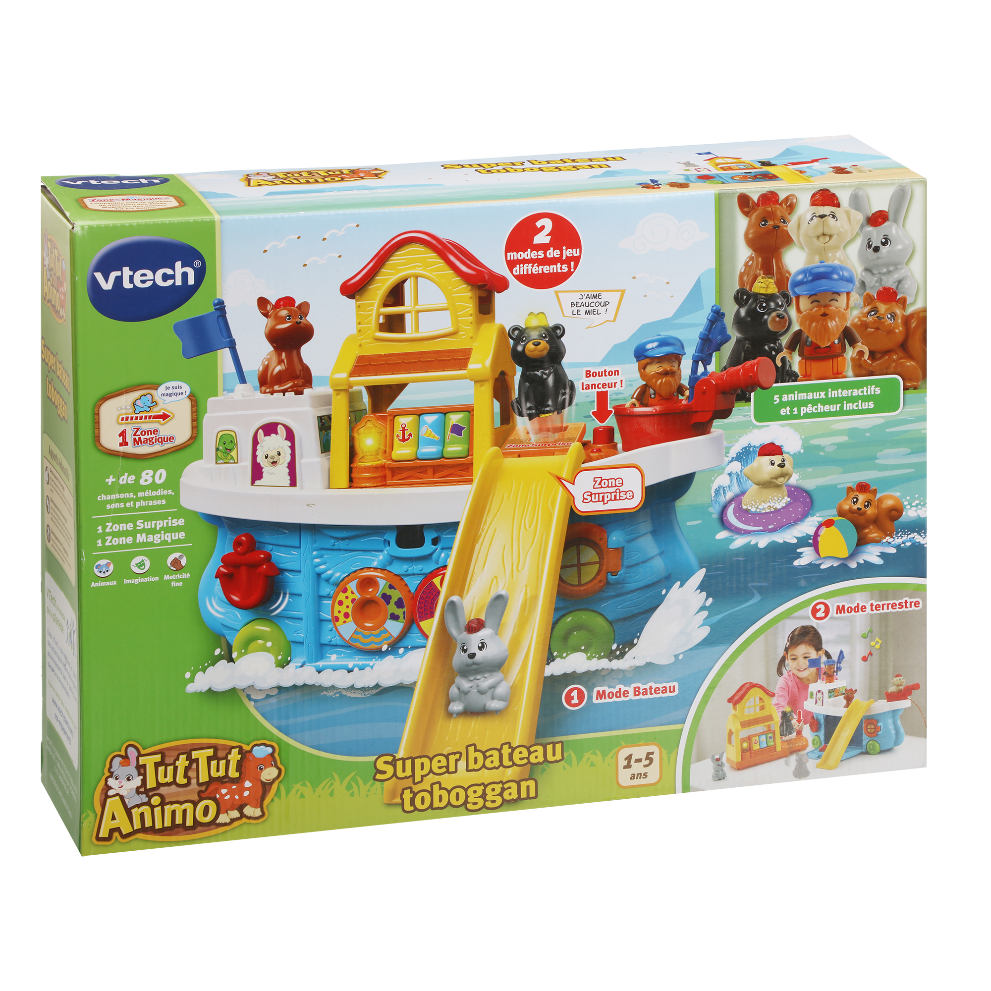 Tut Tut Animo, Super Bateau Toboggan