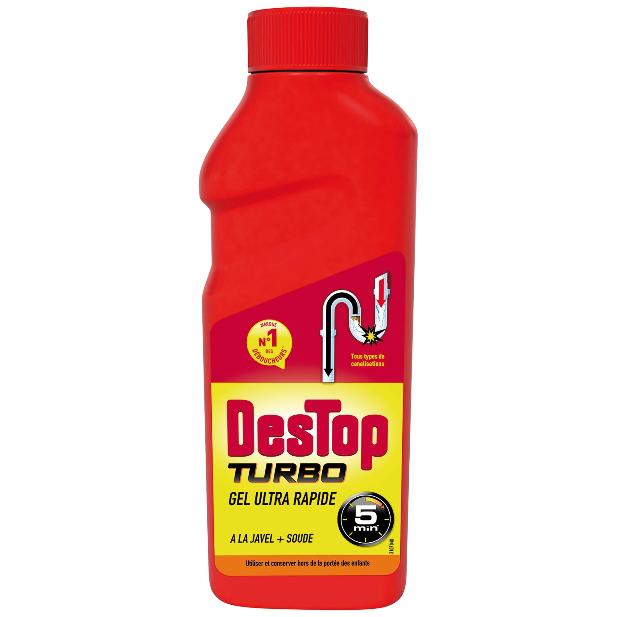 Gel déboucheur turbo 5 min