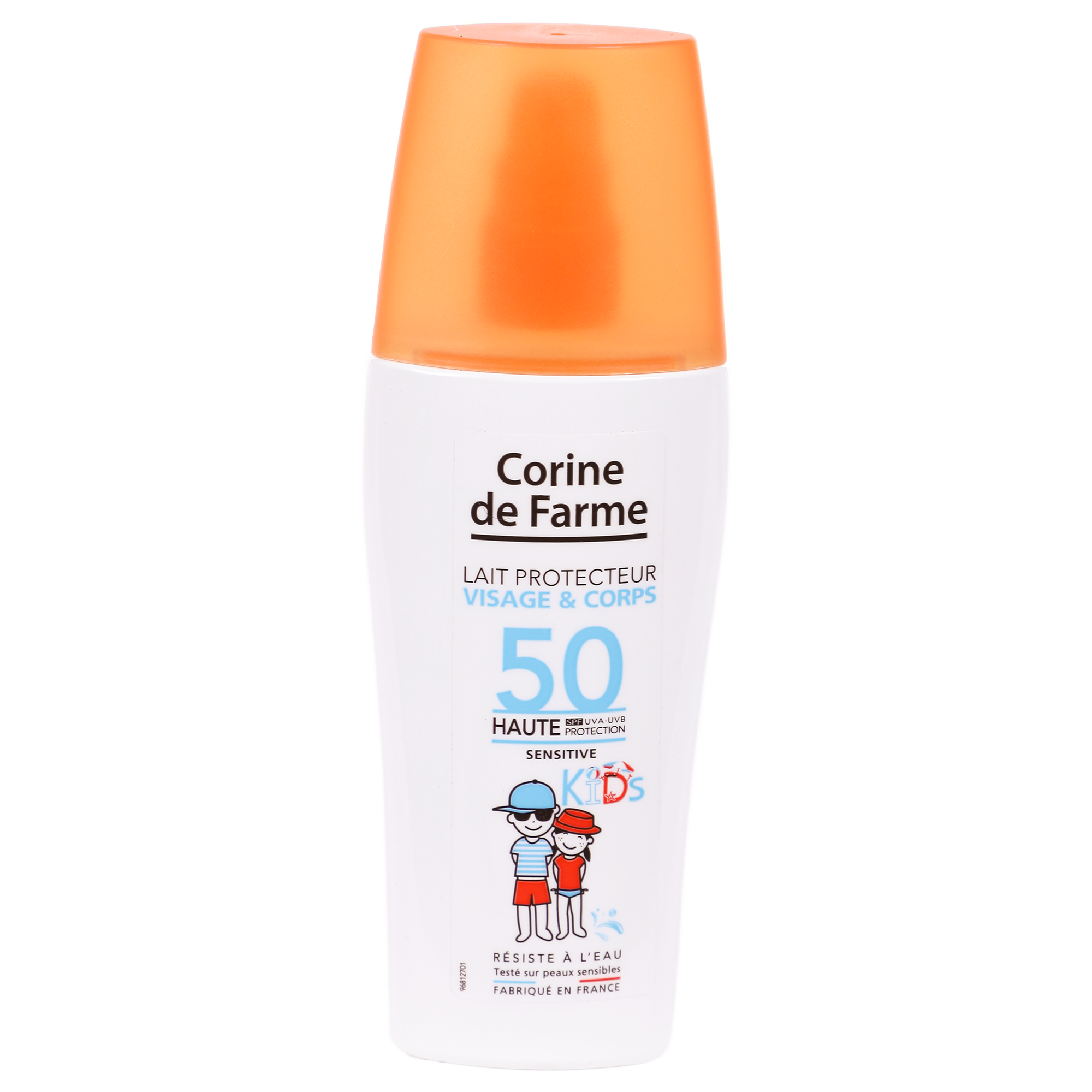Spray protecteur sensitive visage et corps enfant SPF50