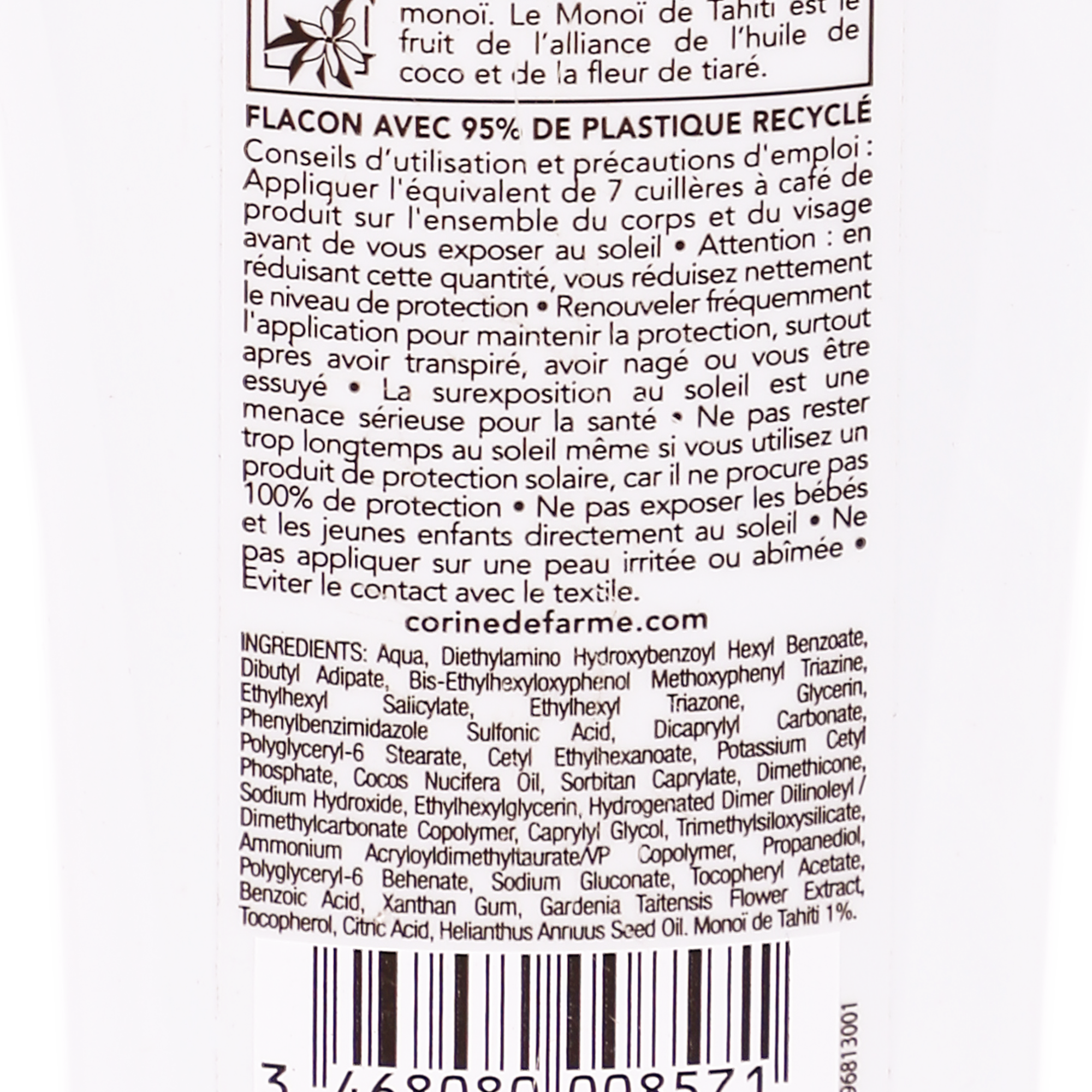 Spray protecteur sensitive