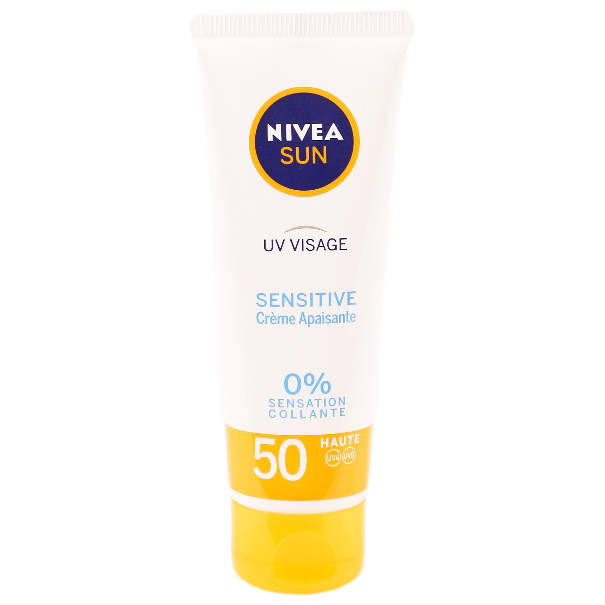 Crème solaire sensitive peaux sensible au soleil SPF50
