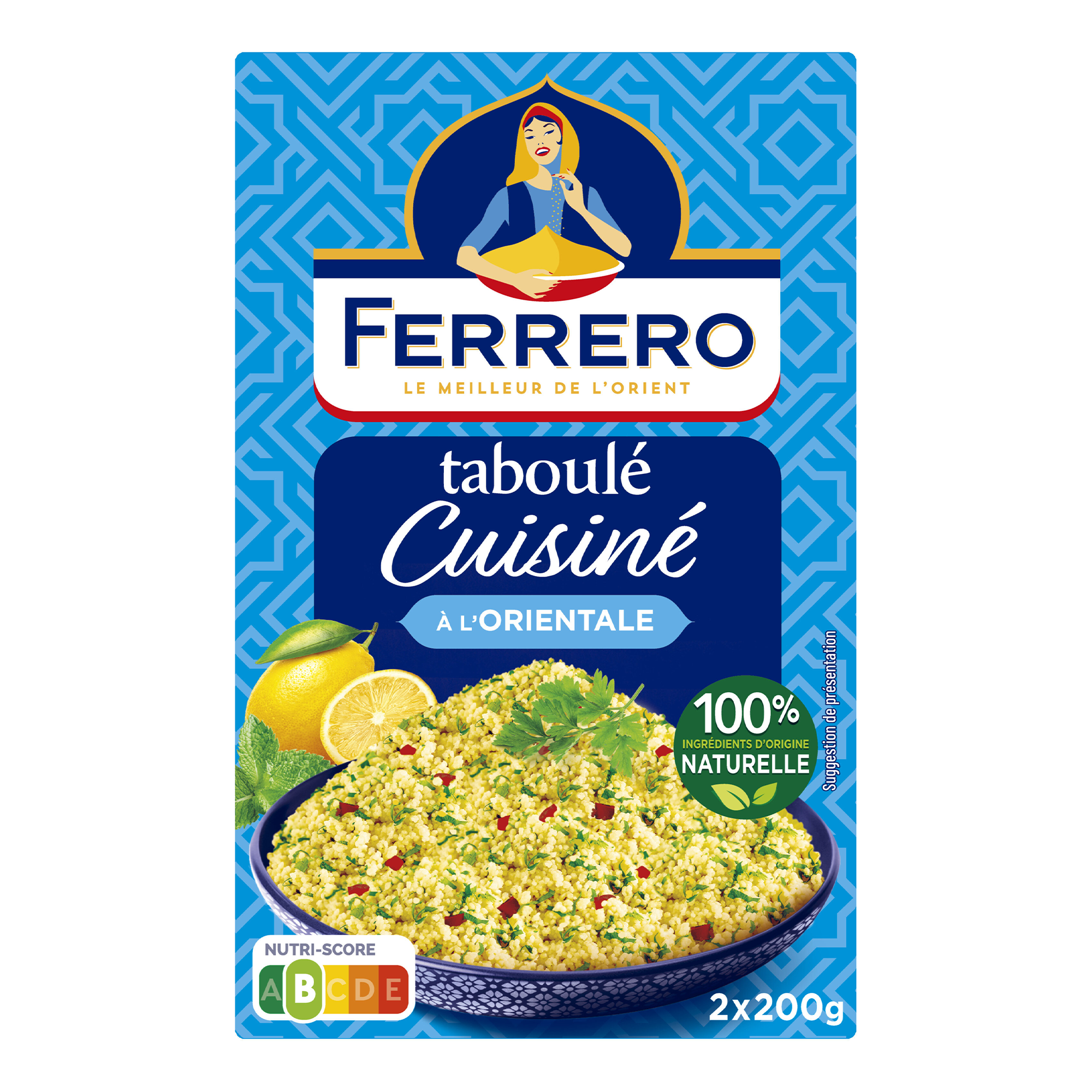 Taboulé cuisiné à l'oriental
