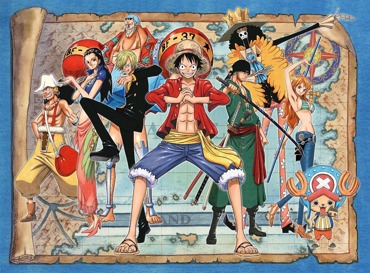Multi puzzles adulte One Piece