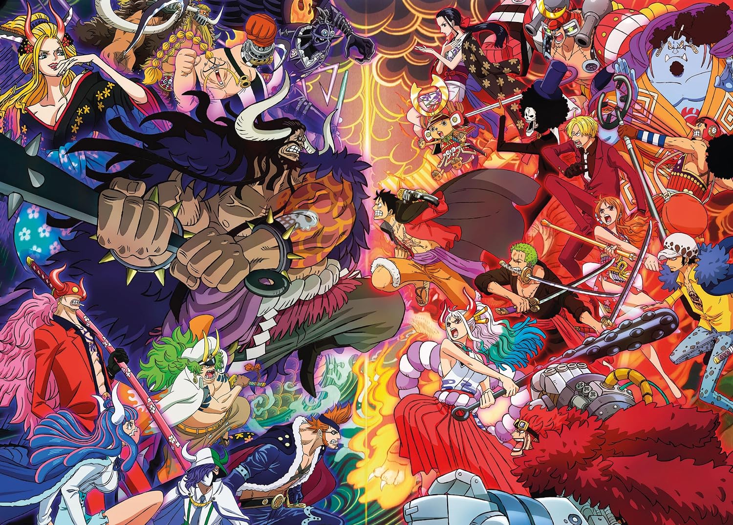 Multi puzzles adulte One Piece
