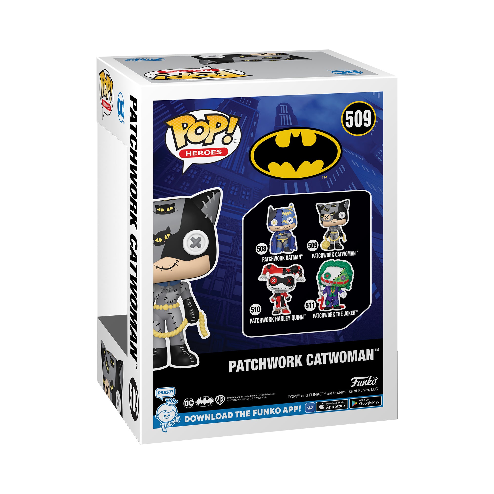 Figurine POP patchwork Catwoman