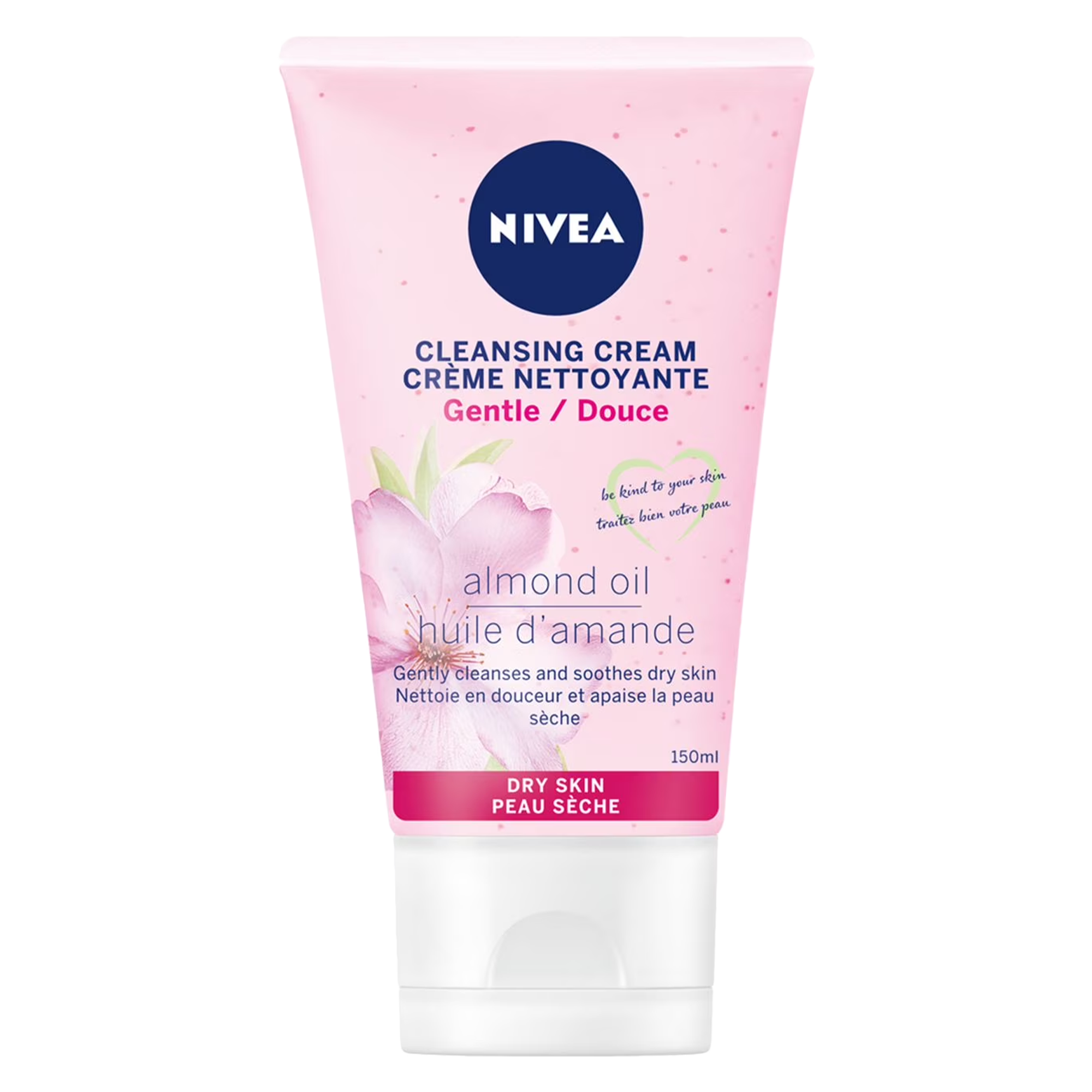 Crème nettoyante à l'huile d'amande