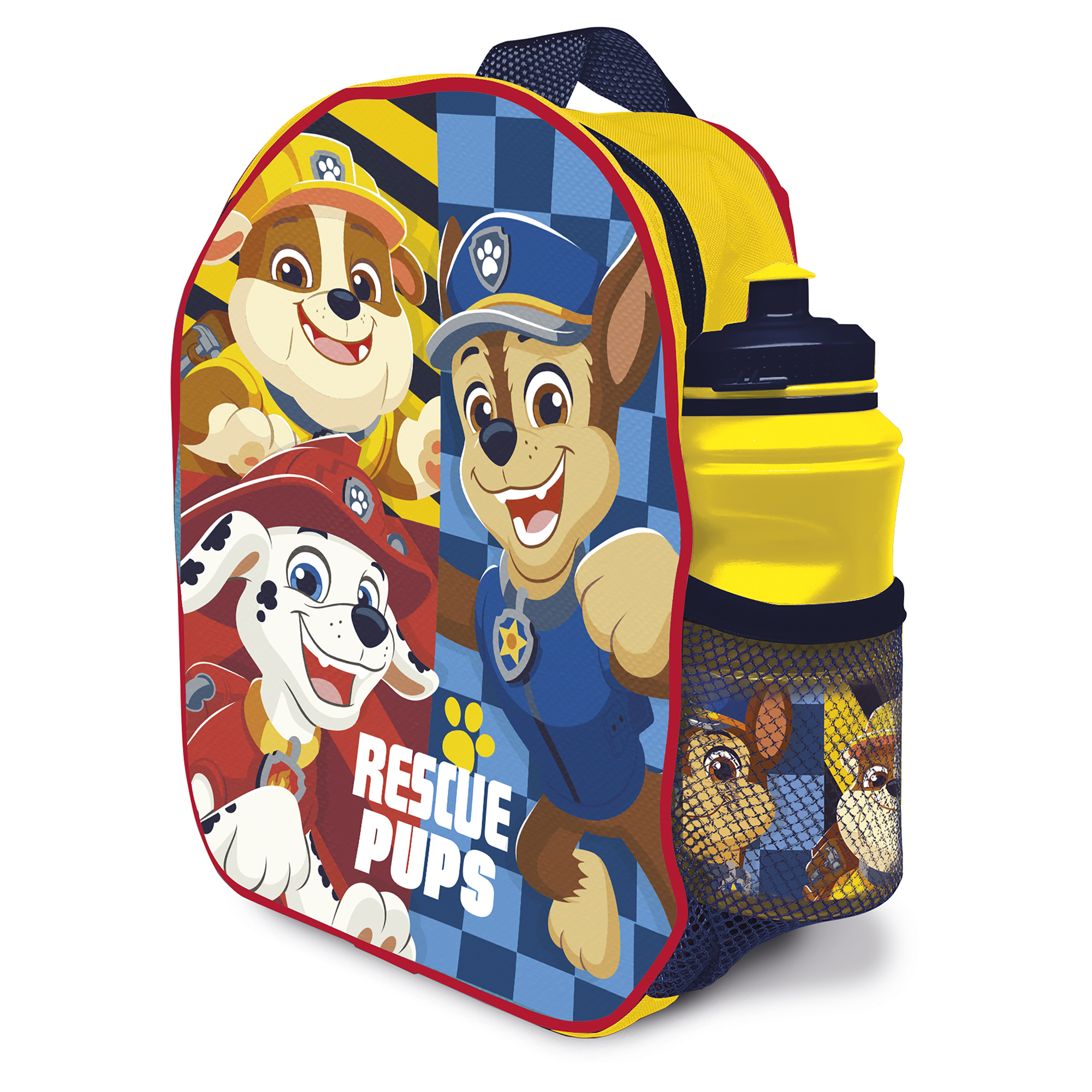Sac à dos avec gourde Pat Patrouille