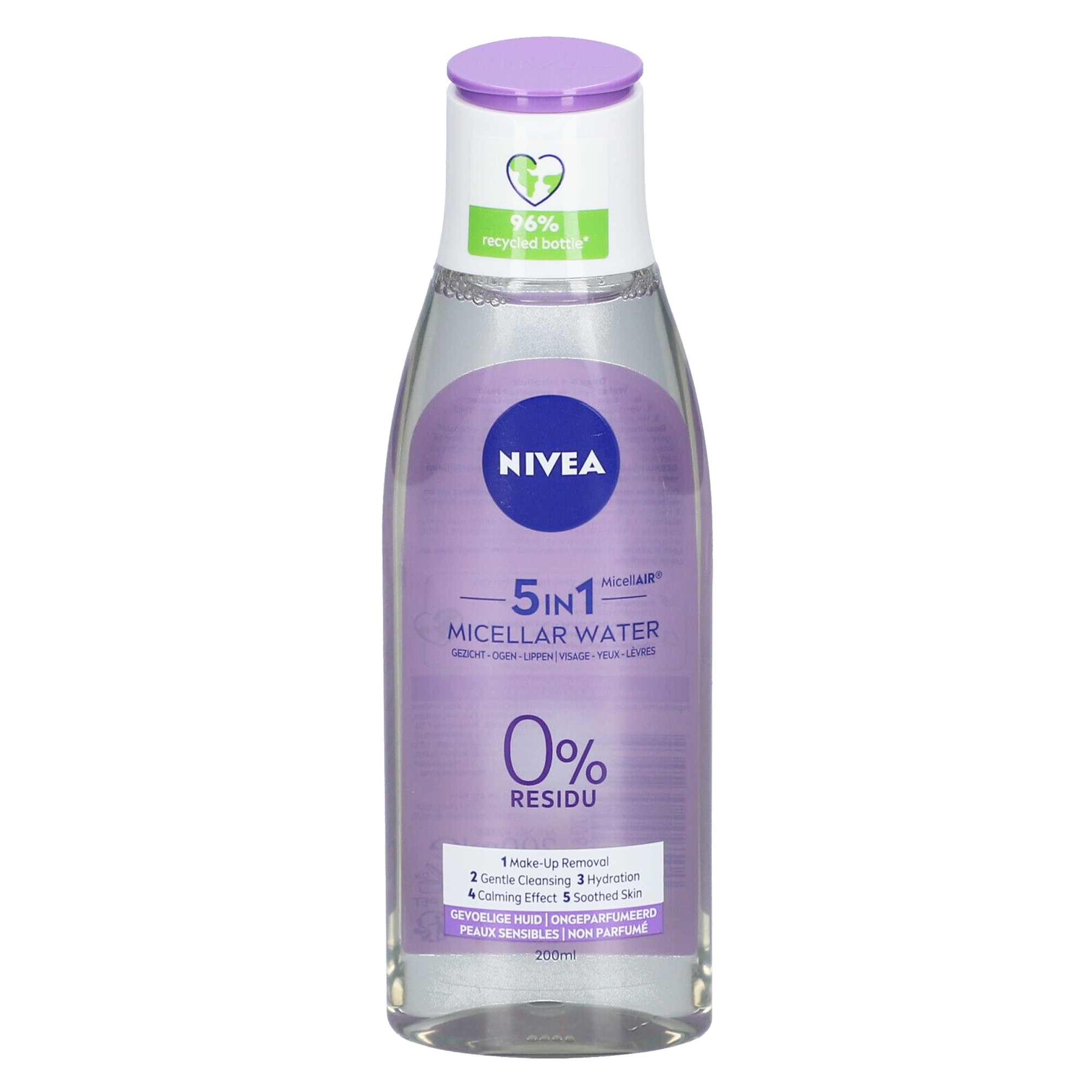 Eau micellaire peaux sèches et sensibles
