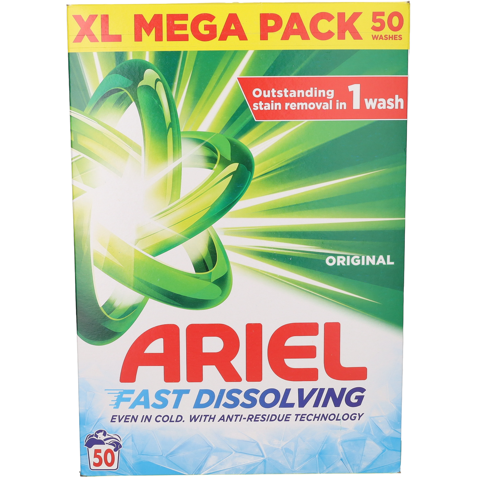 50 doses de lessive en poudre original