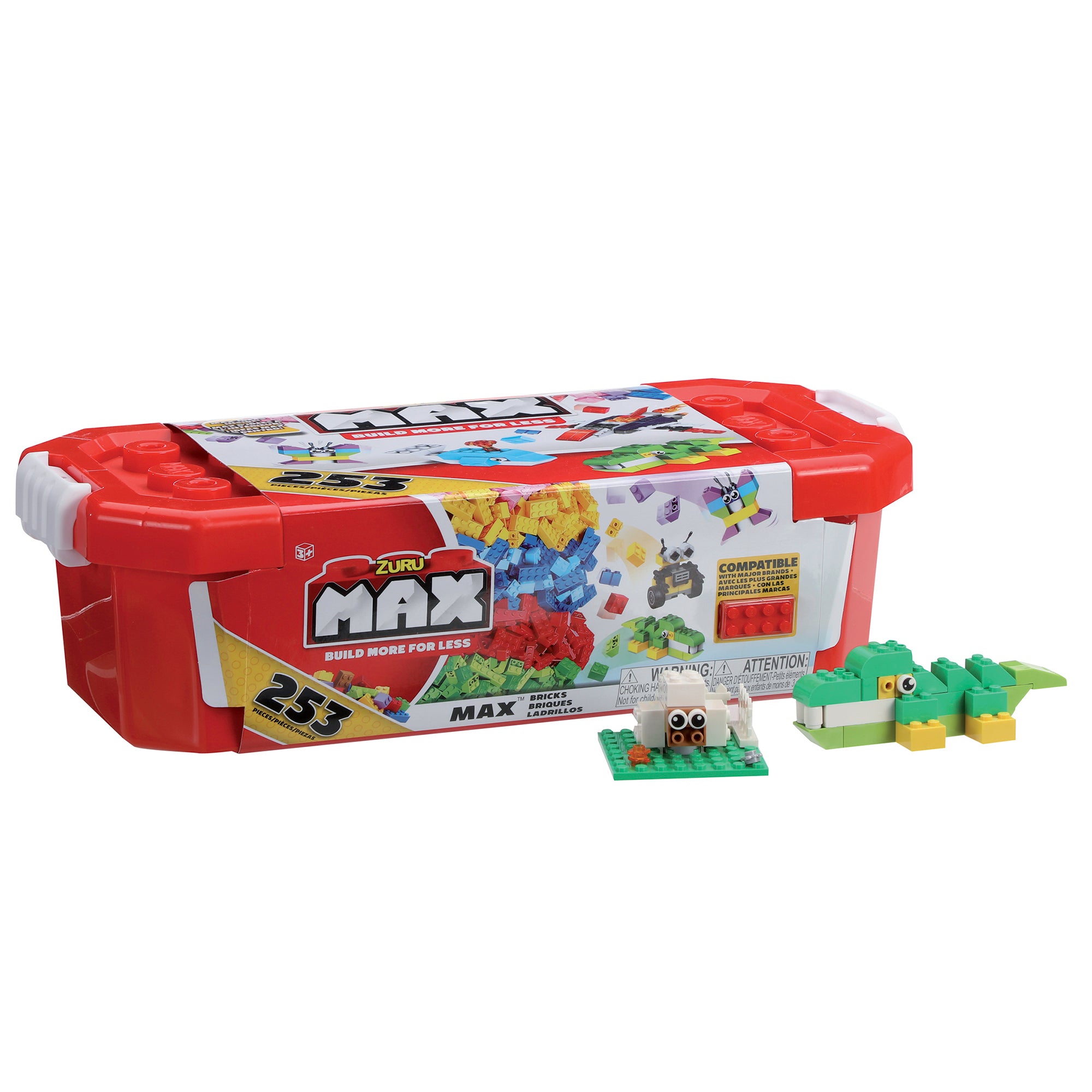 Coffre de 253 Pièces de Construction