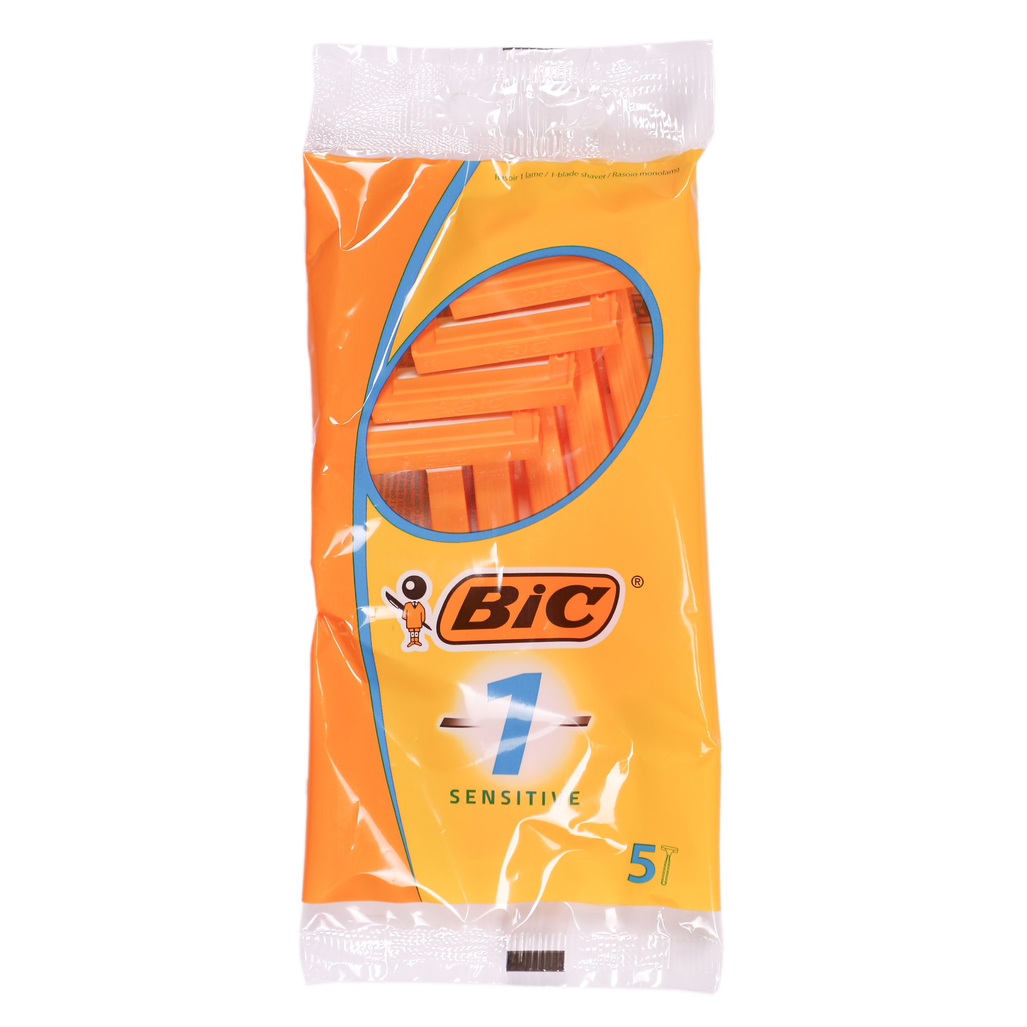 Lot de 5 rasoirs 1 lame sensitive