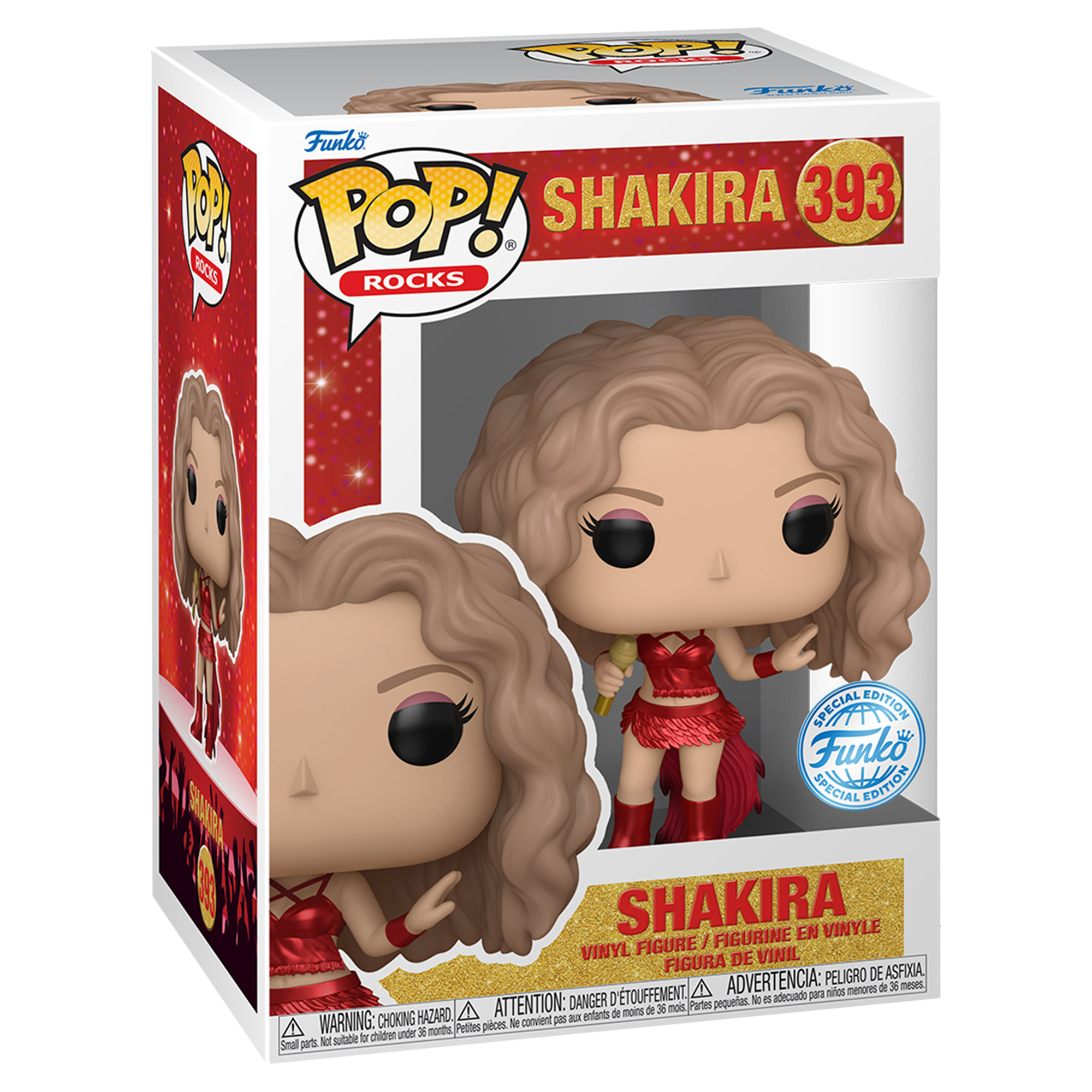 Figurine POP - Shakira super Bowl