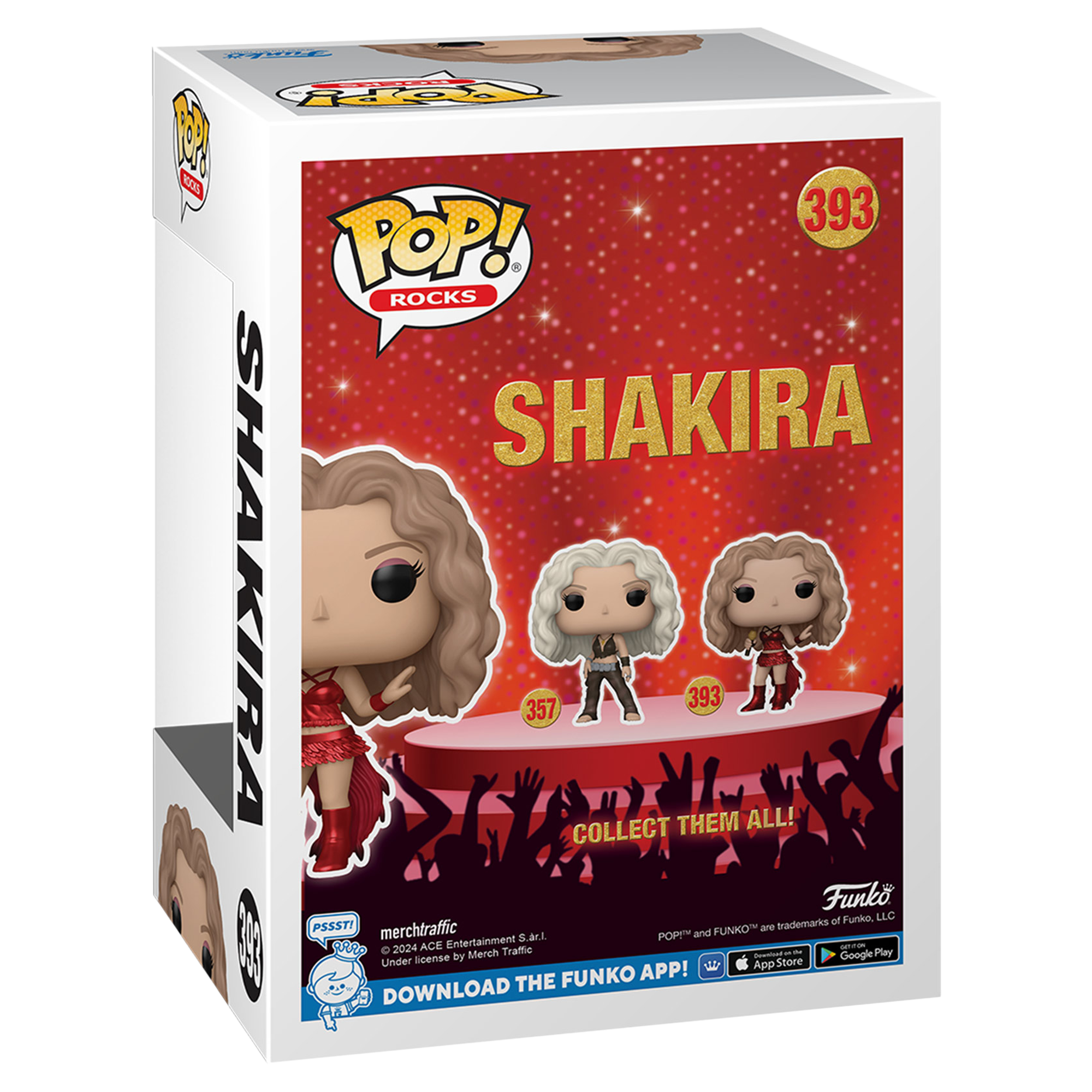 Figurine POP - Shakira super Bowl