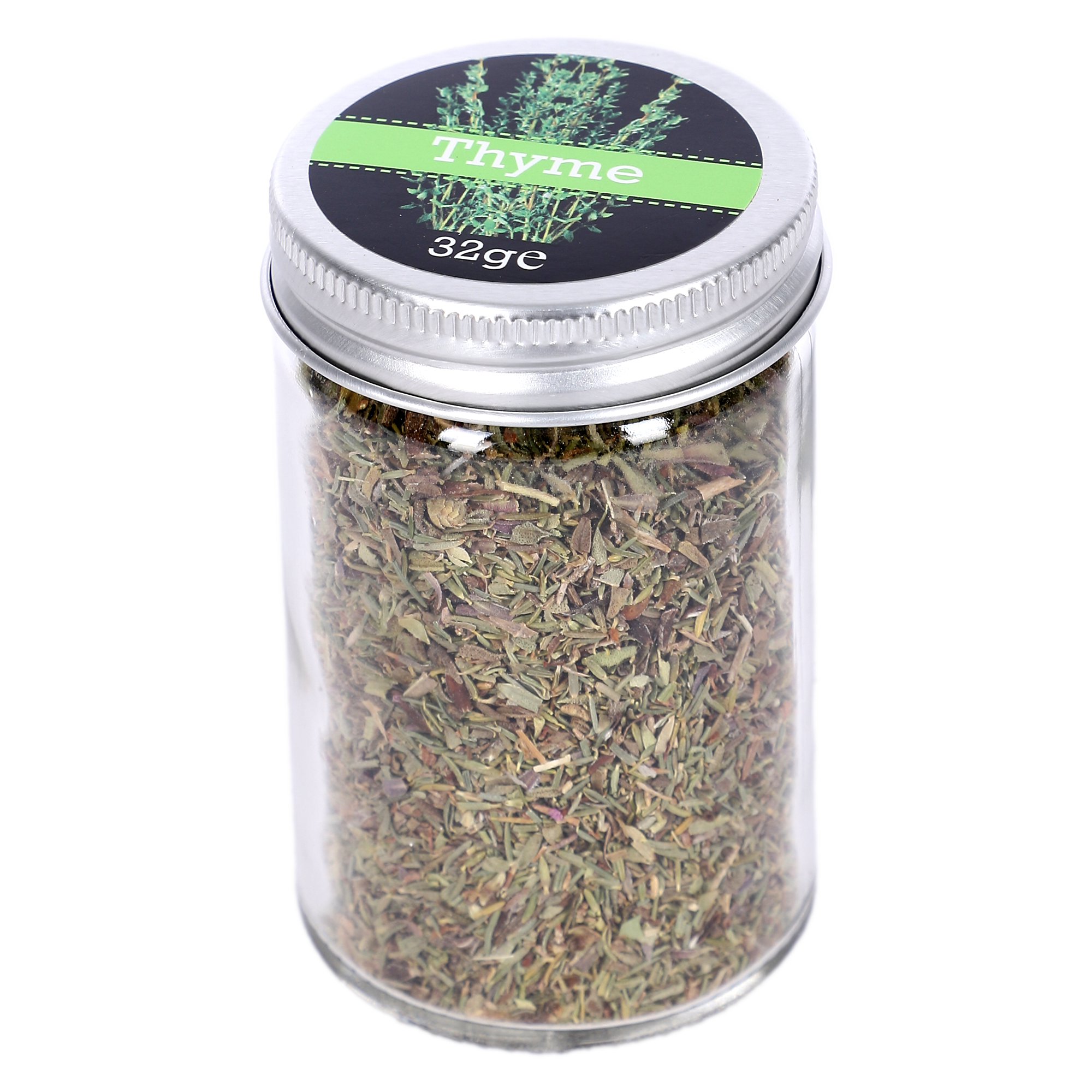 8 pots à épices garnis avec support en métal