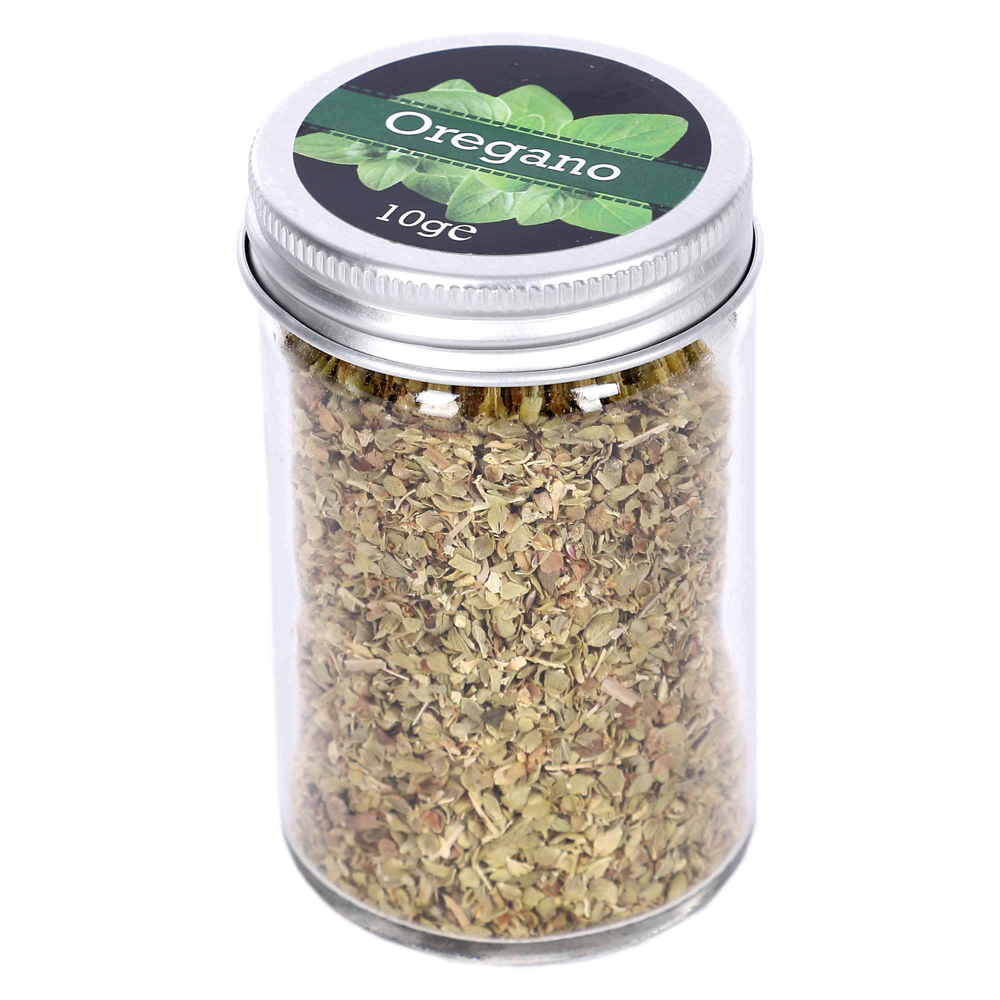 8 pots à épices garnis avec support en métal