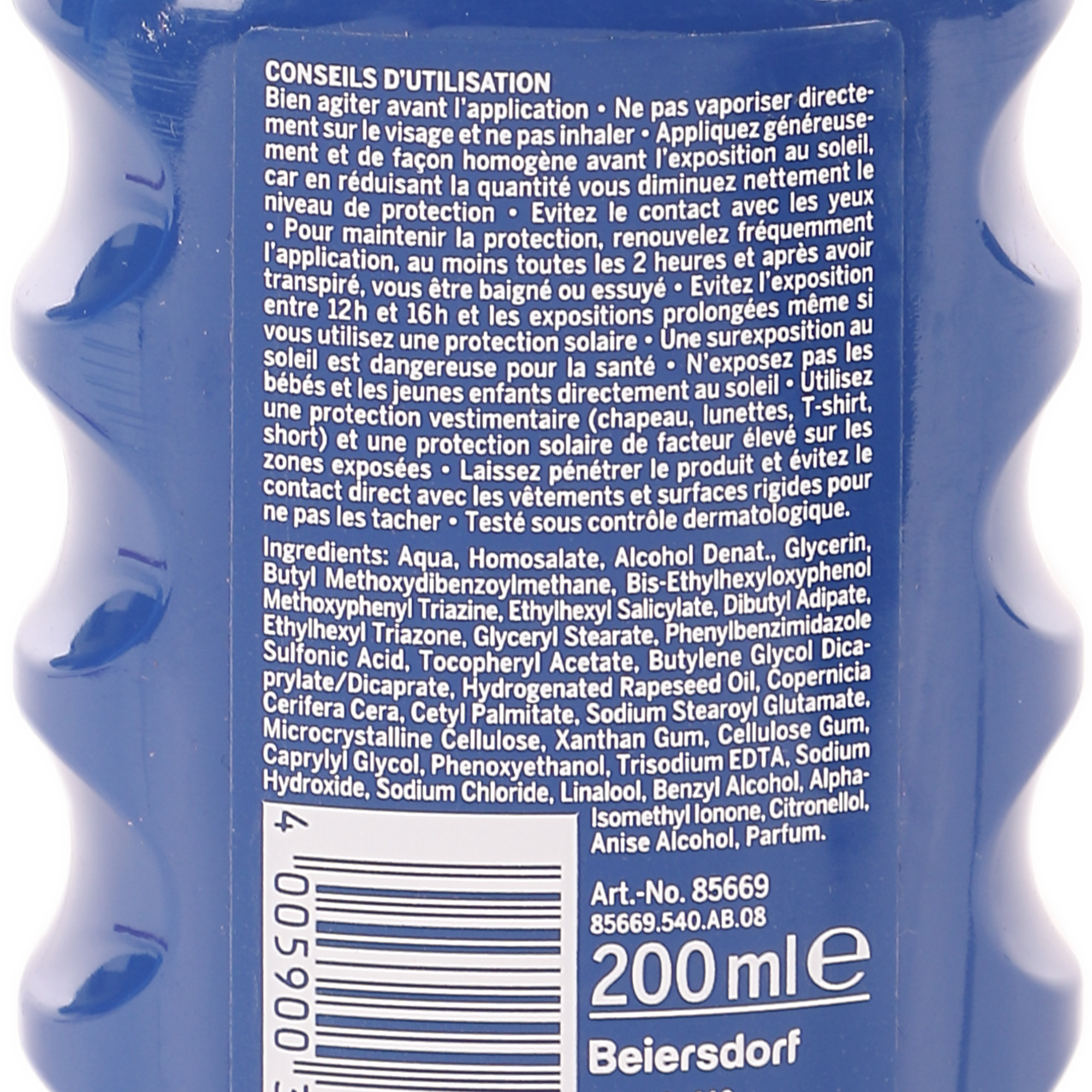 Spray protecteur hydratant protect et hydrate SPF50