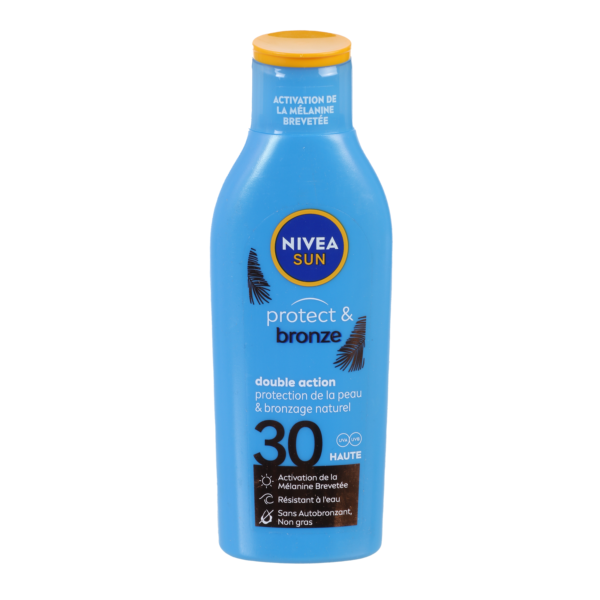 Lait protecteur et activateur de bronzage SPF30