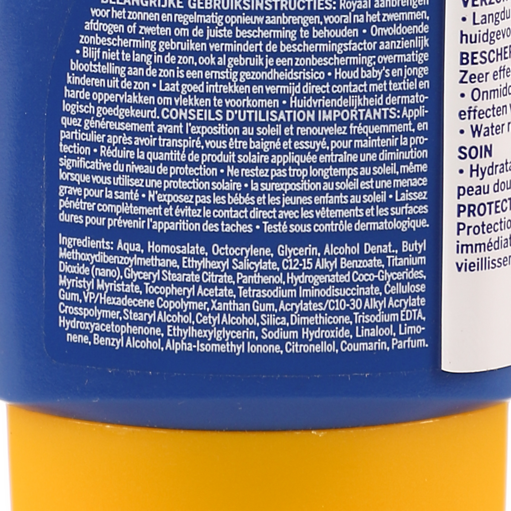 Lait protecteur SPF 30 qui résiste à l'eau format poche