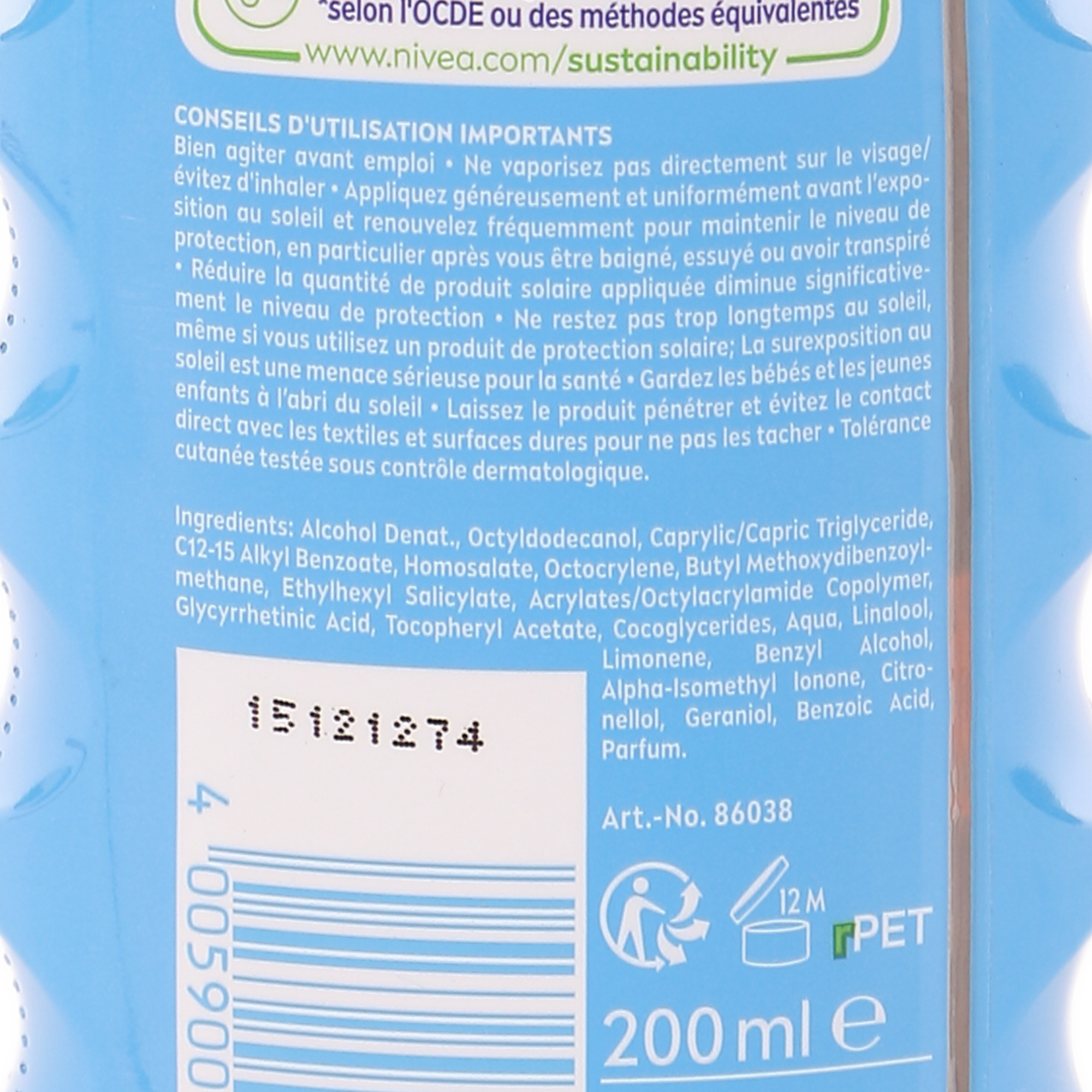 Spray protect et activateur de bronzage SPF 30