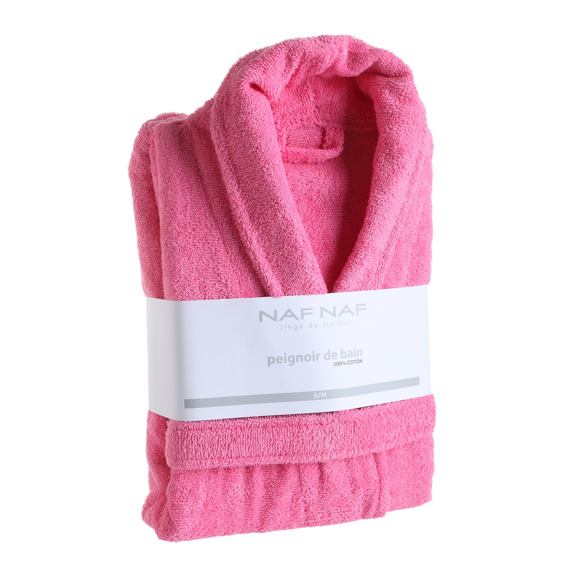 Peignoir taille S/M/L  - Rose foncé