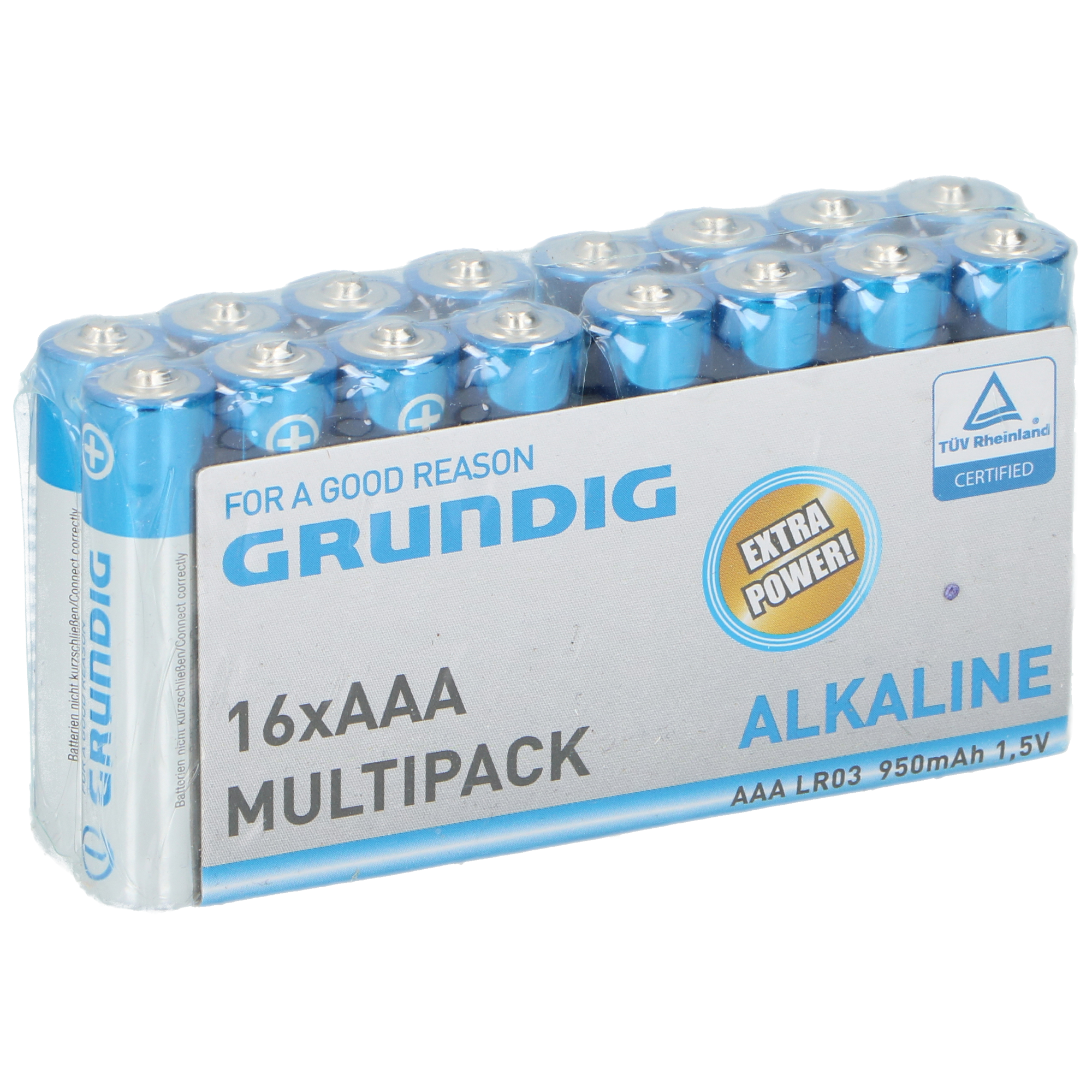 Pack de 16 piles AAA