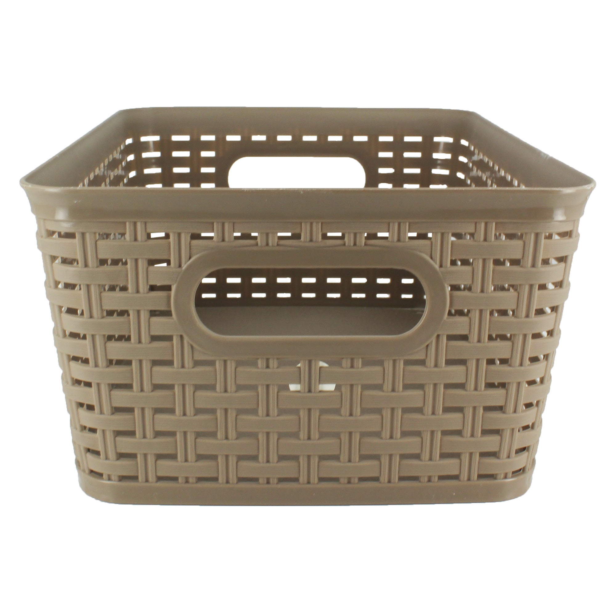 Panier de rangement 25x36cm - Marron