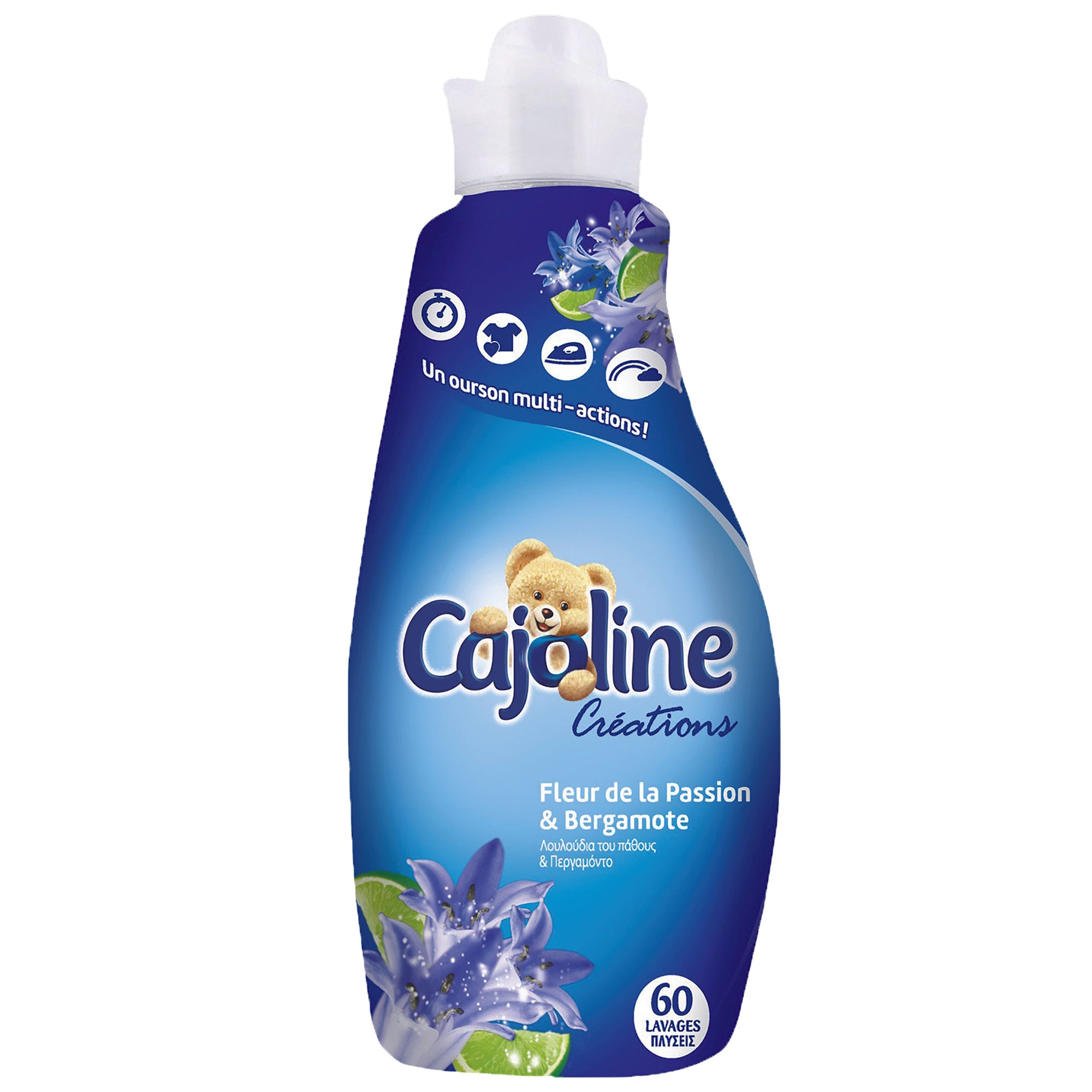 60 doses d'adoucissant brin de folie fleur de la passion et bergamote