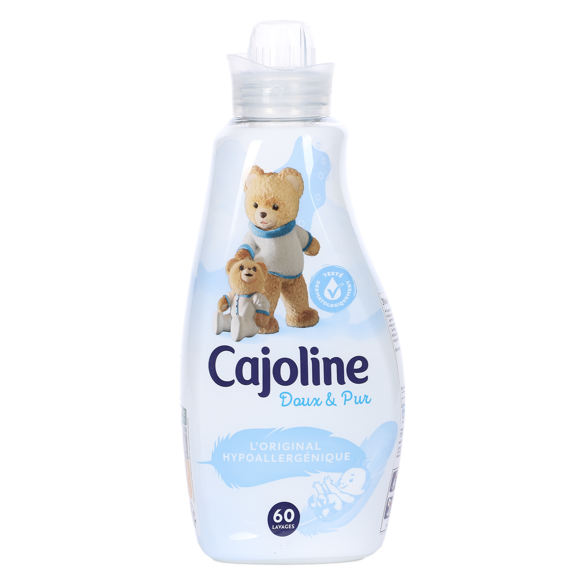 60 DOSES ADOUCISSANT CONCENTRE DOUX ET PUR HYPOALLERGENIQUE