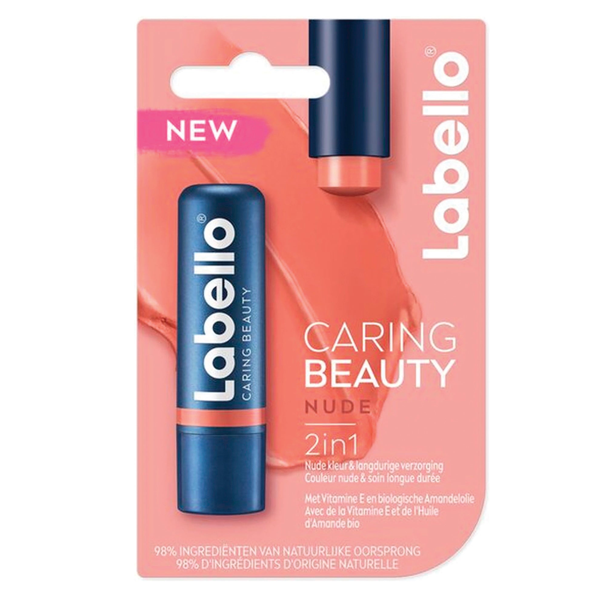 Soin des lèvres caring beauty nude 2 en 1