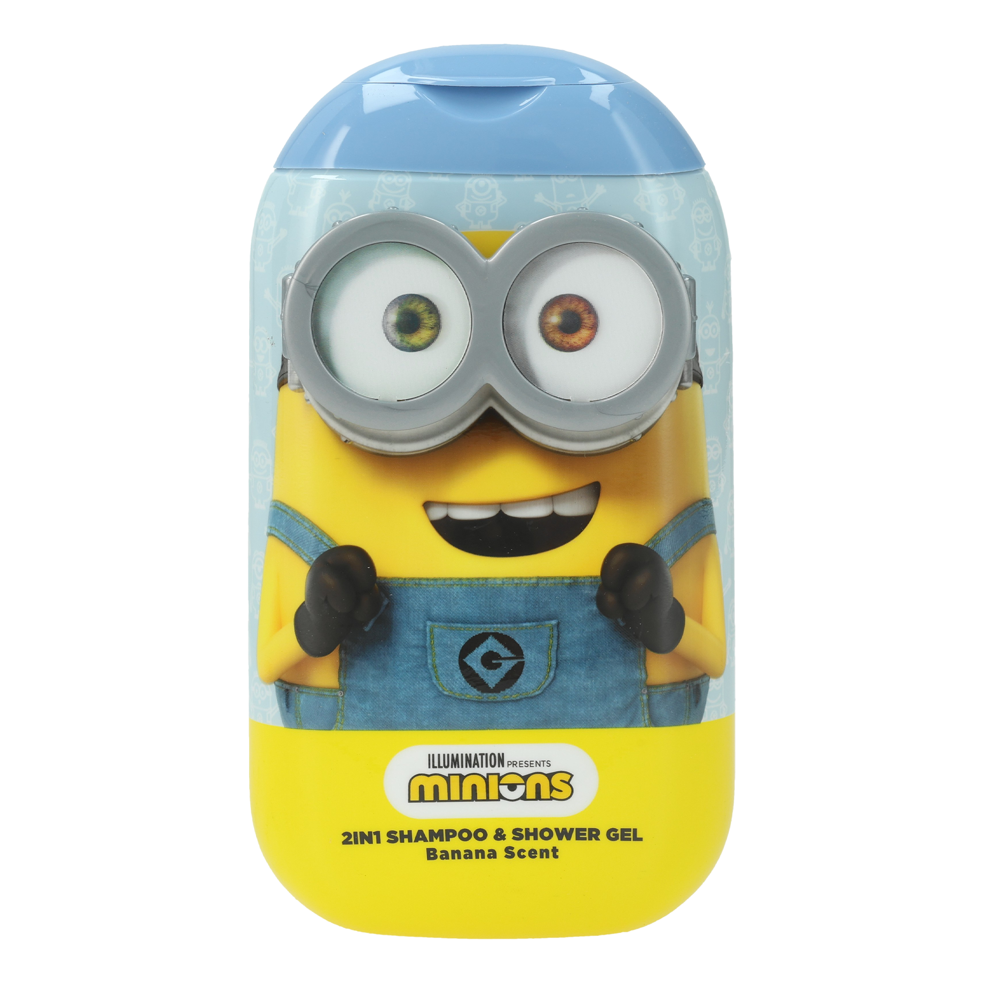 Gel douche 2 en 1 bleu
