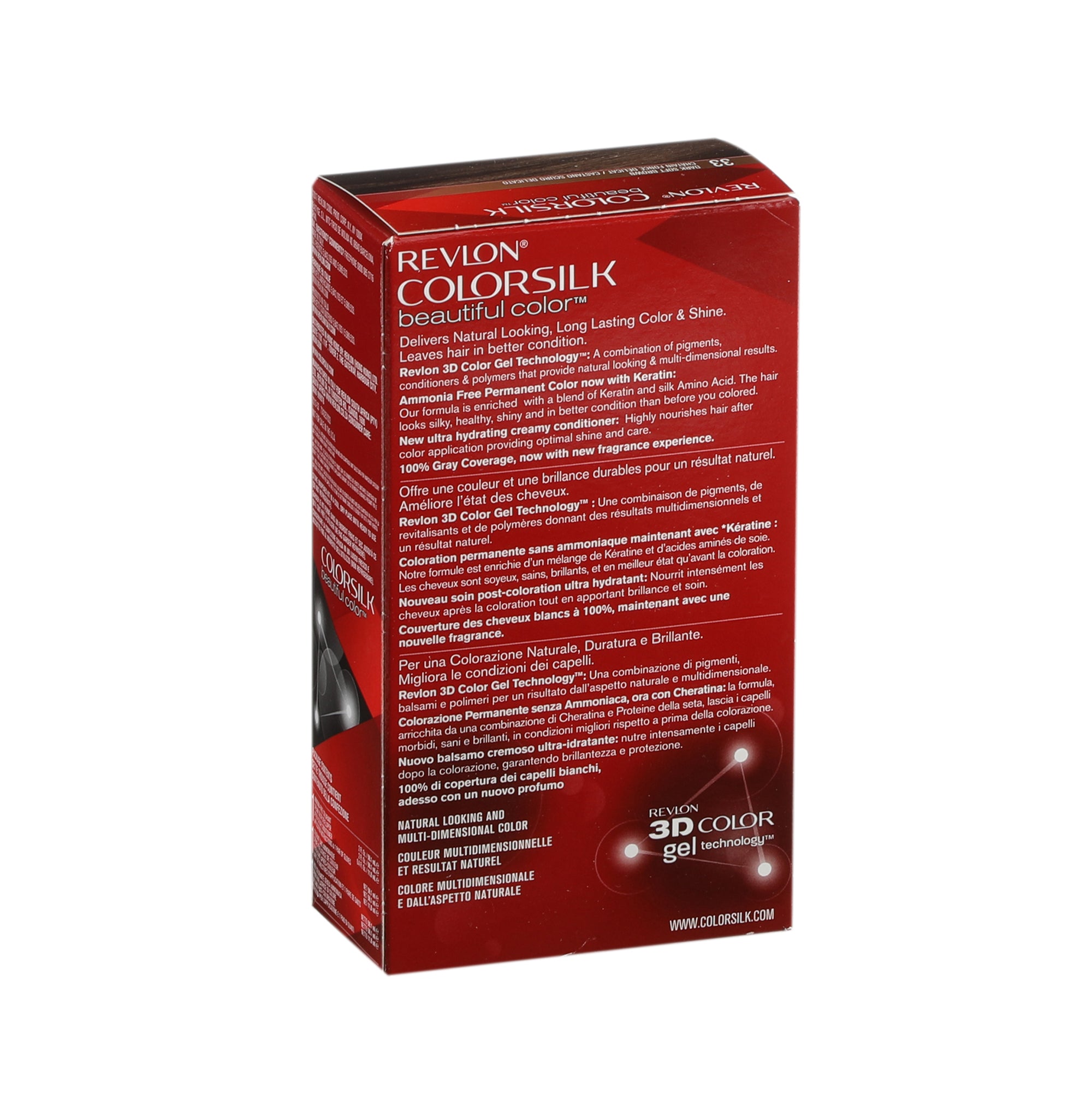 Coloration Colorsilk 70 blond cendré moyen
