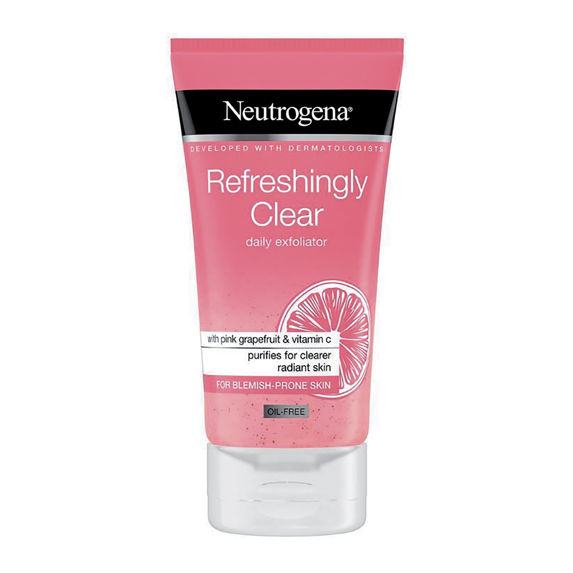 Gel nettoyant exfoliant pamplemousse rose